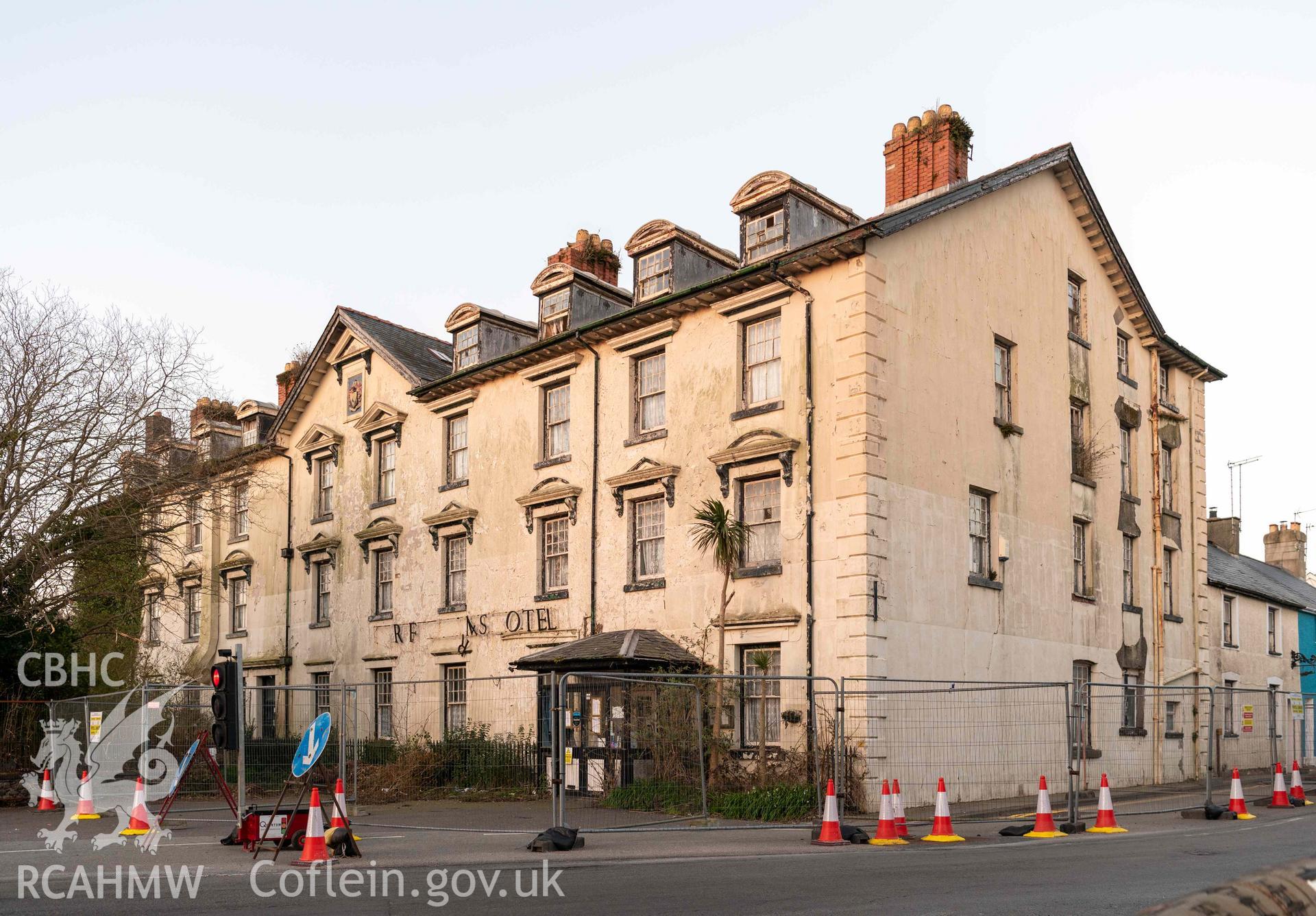 Corbett Arms Hotel, exterior from  south-west