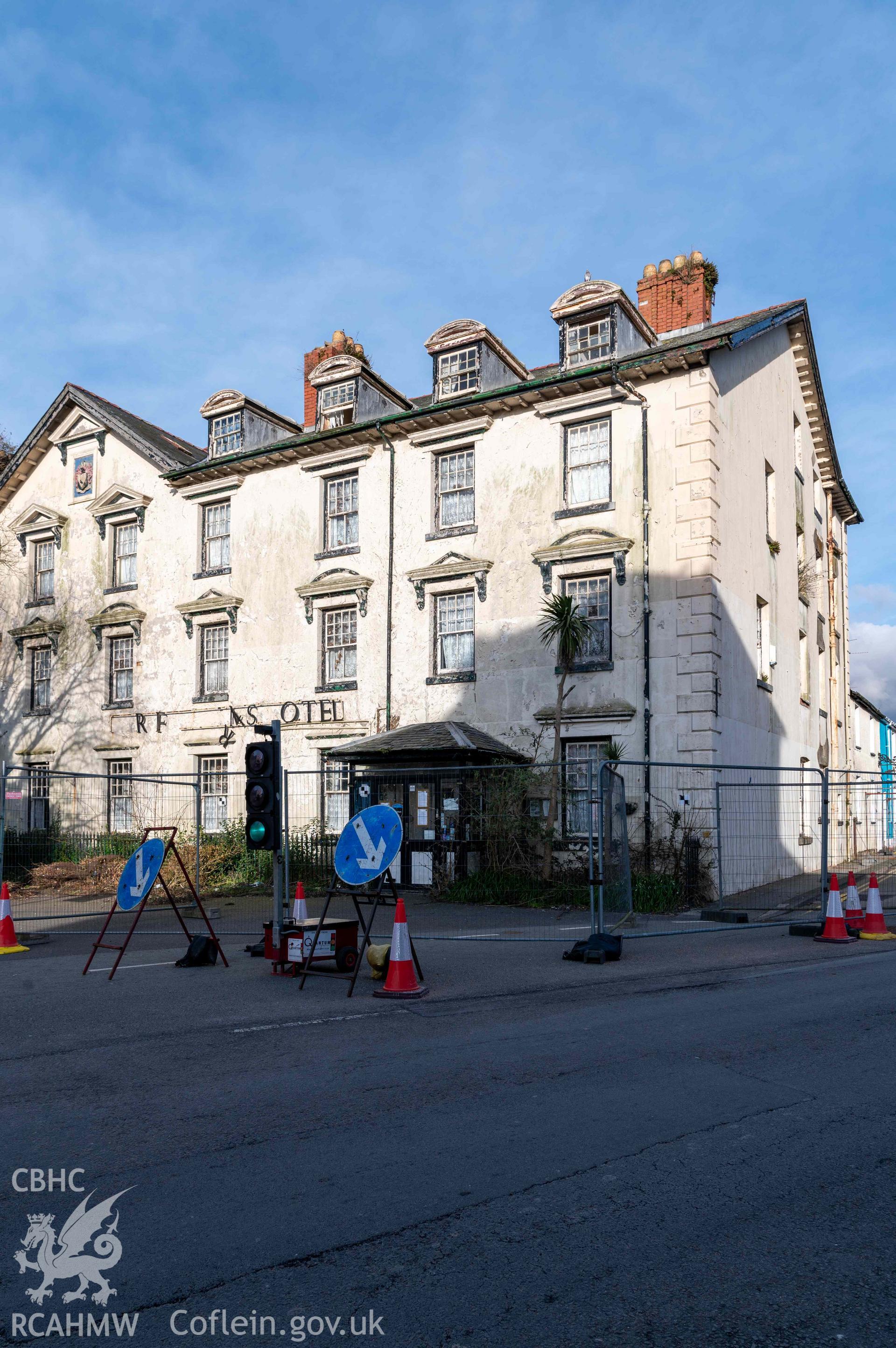 Corbett Arms Hotel, exterior from  south-west