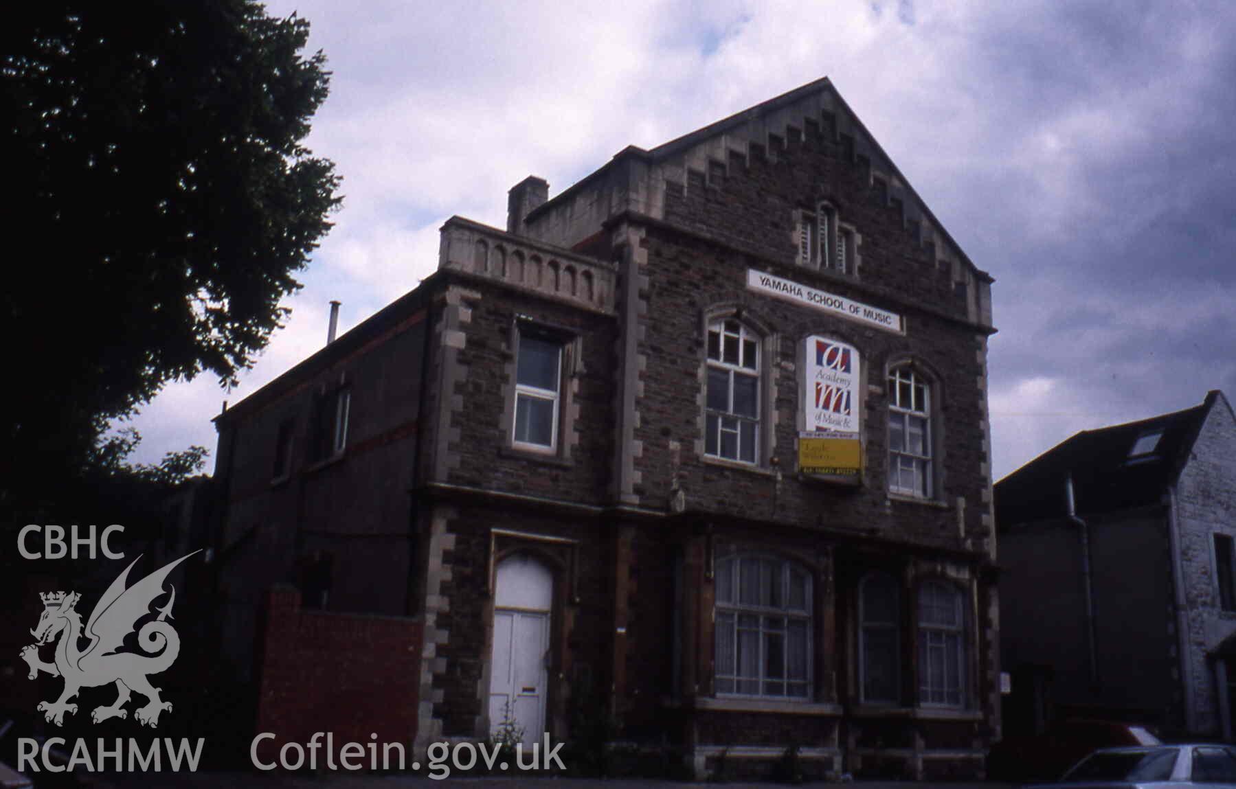 Stacey Road Congregational Chapel,1880-83 building, chapel 1894, Sunday School/chapel at rear 1898-1919
