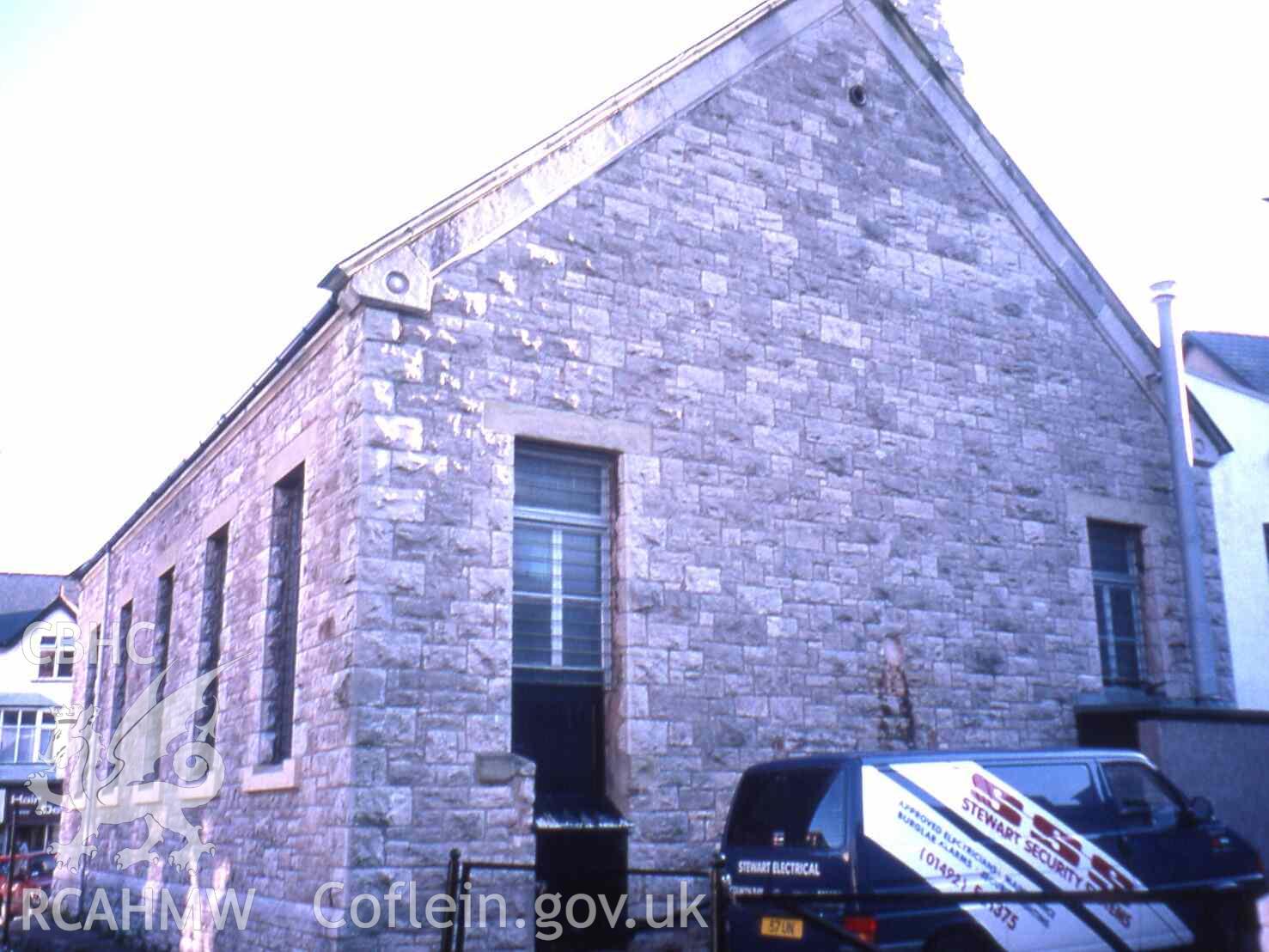 Shiloh Welsh Wesleyan Chapel, Colwyn Bay, front façade