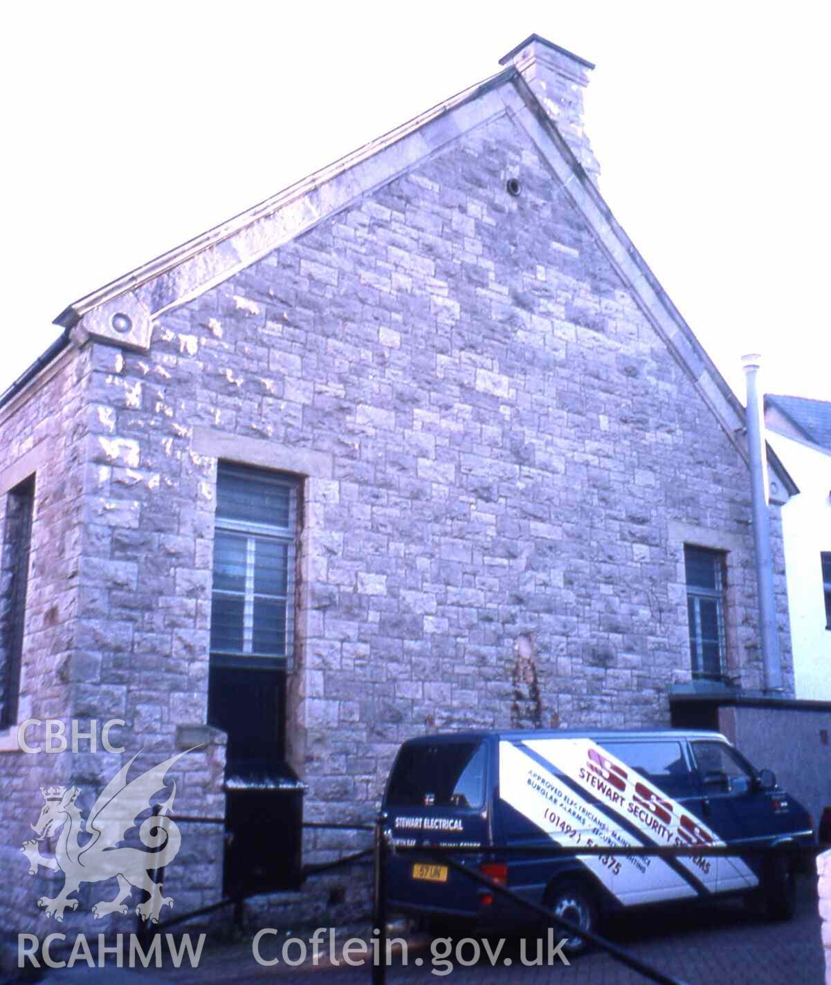 Shiloh Welsh Wesleyan Chapel, Colwyn Bay, front façade