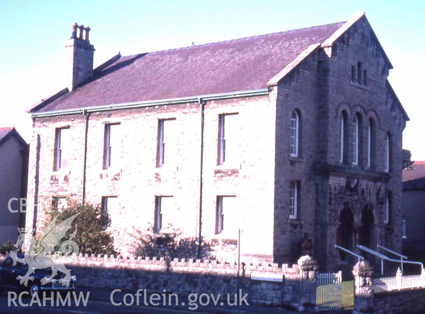 Bethesda Welsh Wesleyan Chapel, Old Colwyn, for  sale by 2018, front & side view