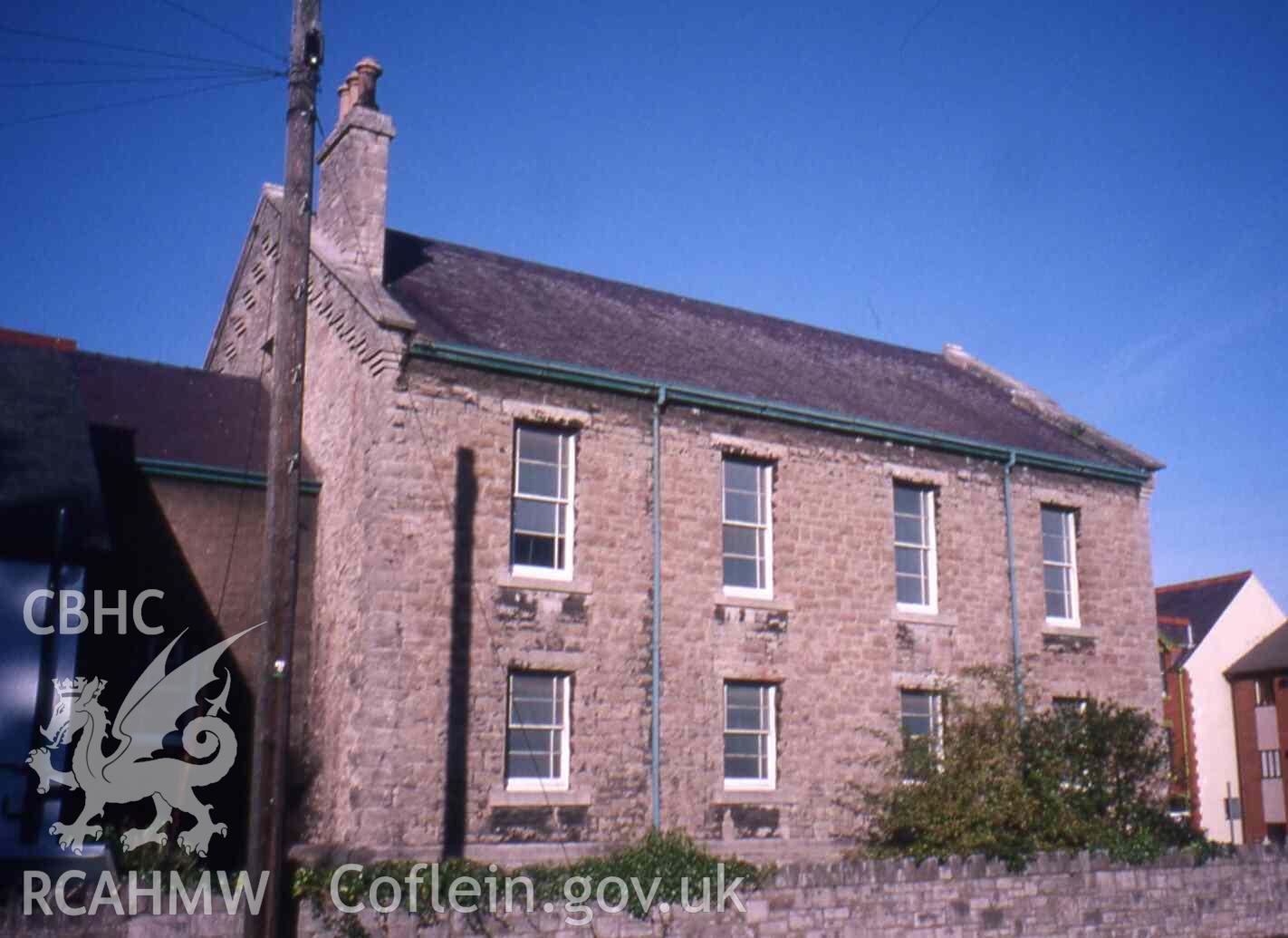 Bethesda Welsh Wesleyan Chapel, Old Colwyn, for  sale by 2018, side & rear view