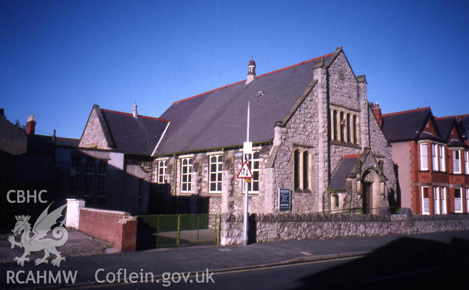 Bethlehem Welsh Calvinist Methodist Chapel, Colwyn Bay. Front & side