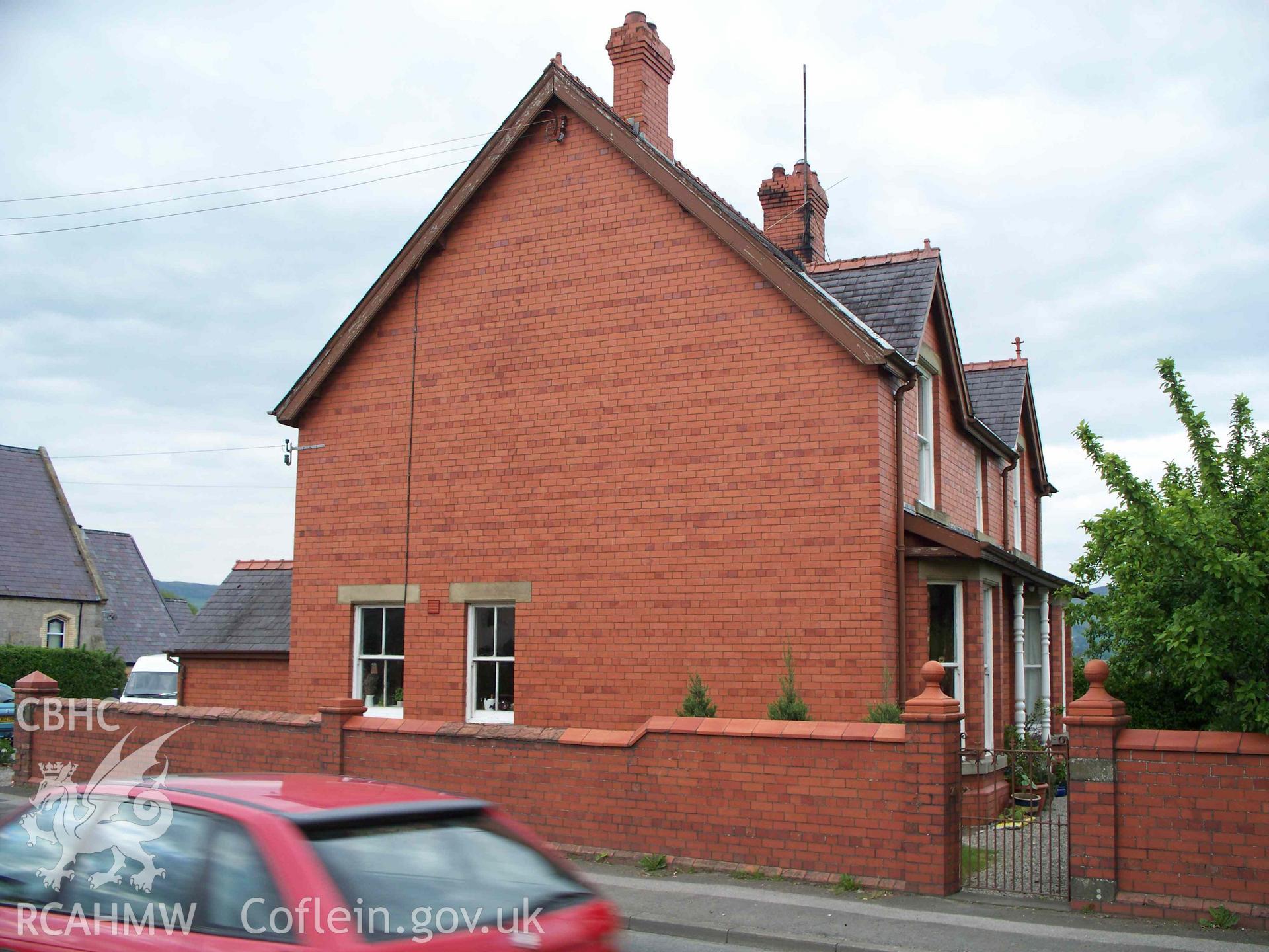 Pentre Welsh Calvinistic Methodist Chapel, Pentre, Llanrhaeadr, contemporary manse