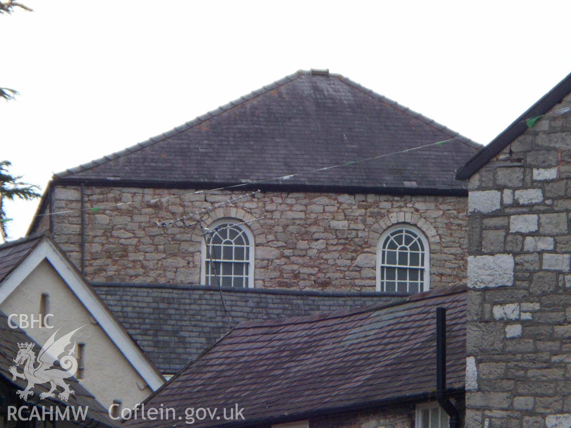 Pendref Welsh Independent Chapel, Ruthin, chapel rear