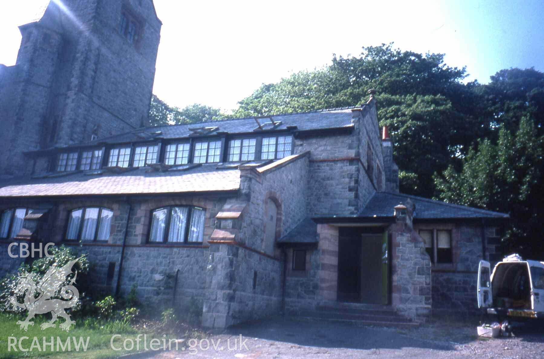 Tabernacl Welsh Calvinistic Chapel Bangor. Designed by Nottingham & London Architect James Cubitt, 36 flats by 1988.