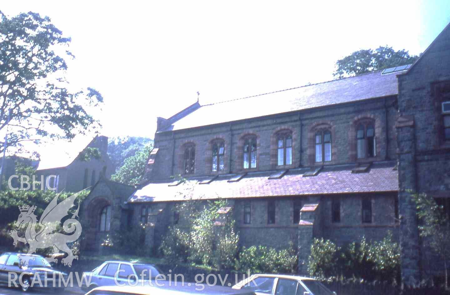 Tabernacl Welsh Calvinistic Chapel Bangor. Designed by Nottingham & London Architect James Cubitt, 36 flats by 1988.