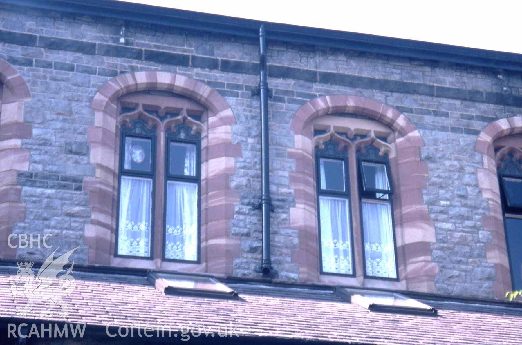 Tabernacl Welsh Calvinistic Chapel Bangor. Designed by Nottingham & London Architect James Cubitt, 36 flats by 1988.