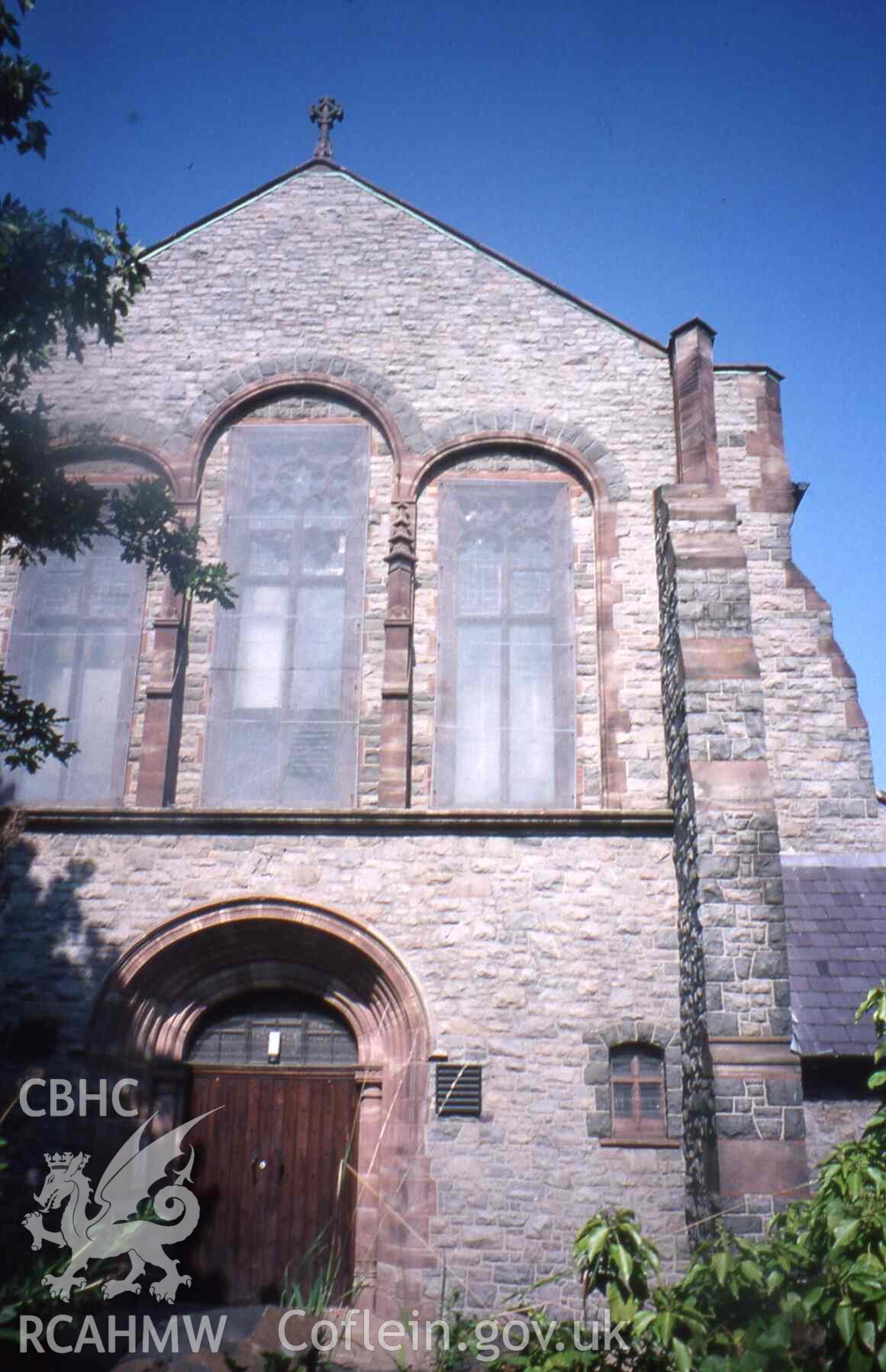 Tabernacl Welsh Calvinistic Chapel Bangor. Designed by Nottingham & London Architect James Cubitt, 36 flats by 1988.