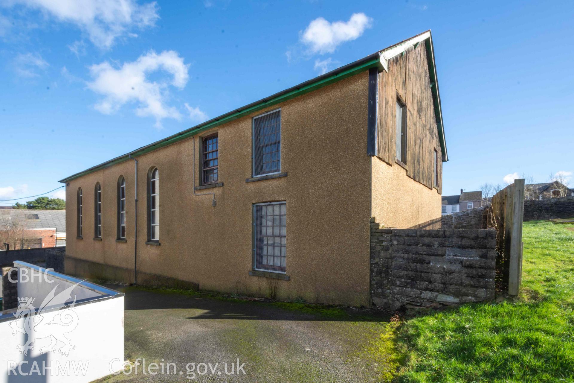 Zion Baptist Chapel - Exterior: View of the Western and Southern elevations of the chapel, taken from West