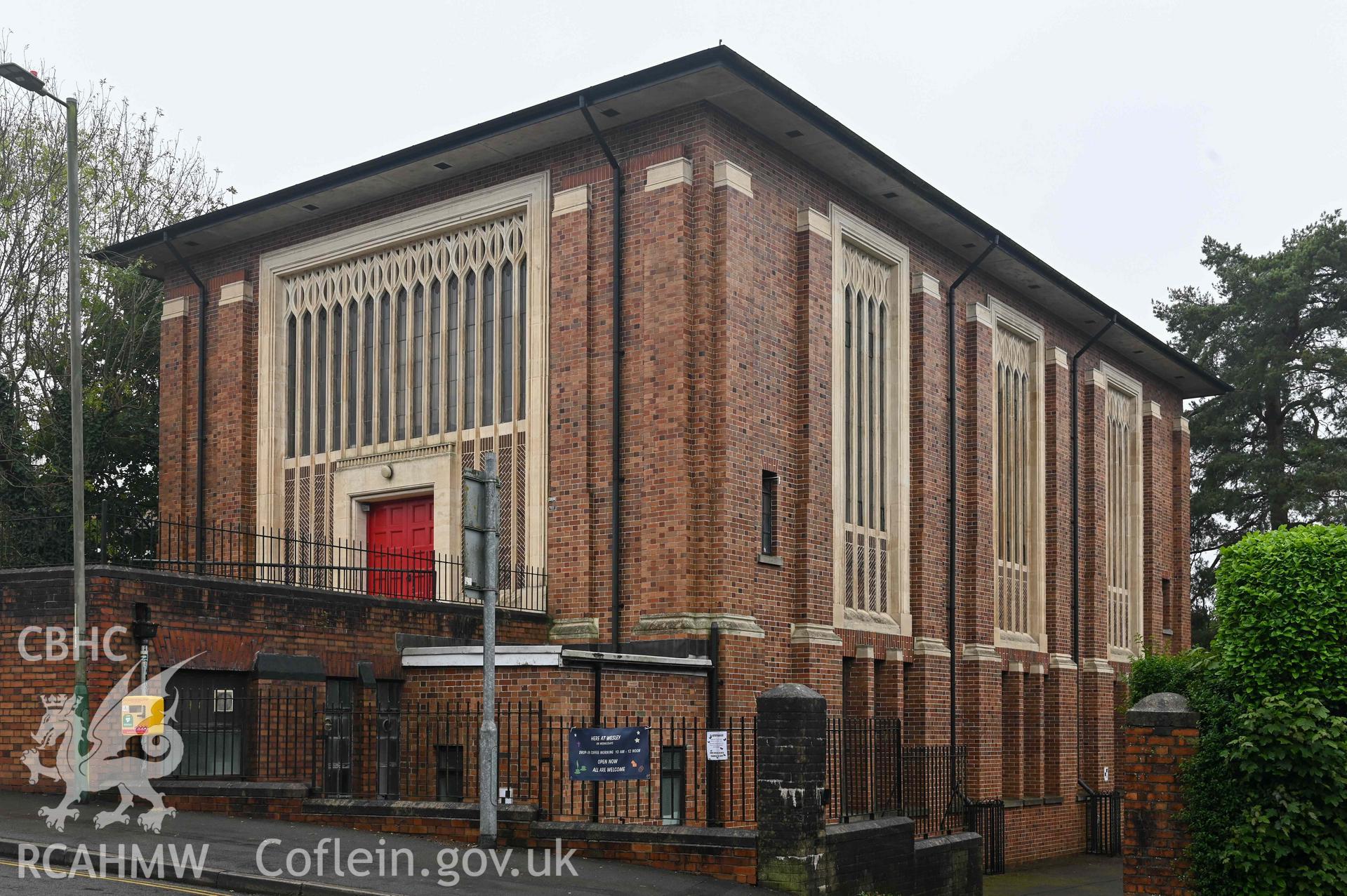 Wesleyan Methodist Chapel, exterior from the north-east