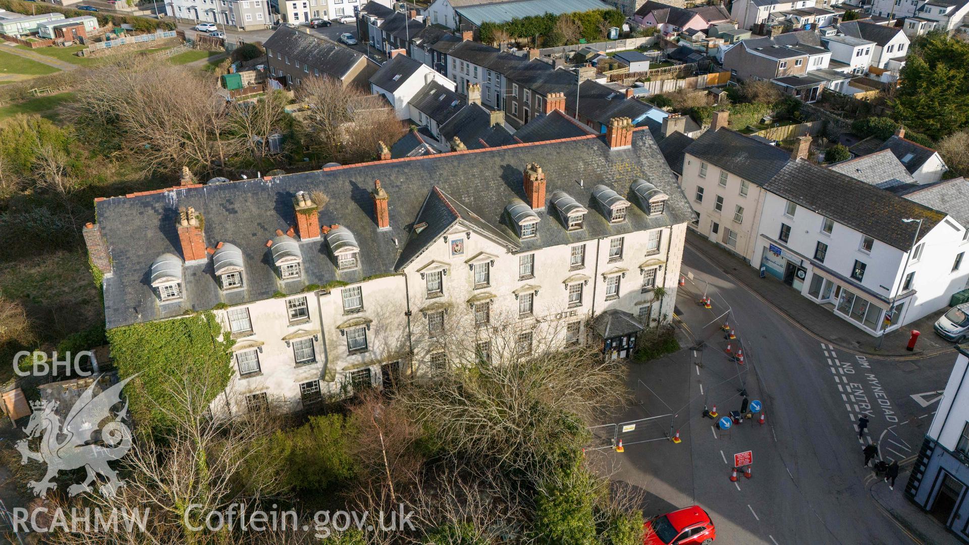 Corbett Arms Hotel from the west-north-west