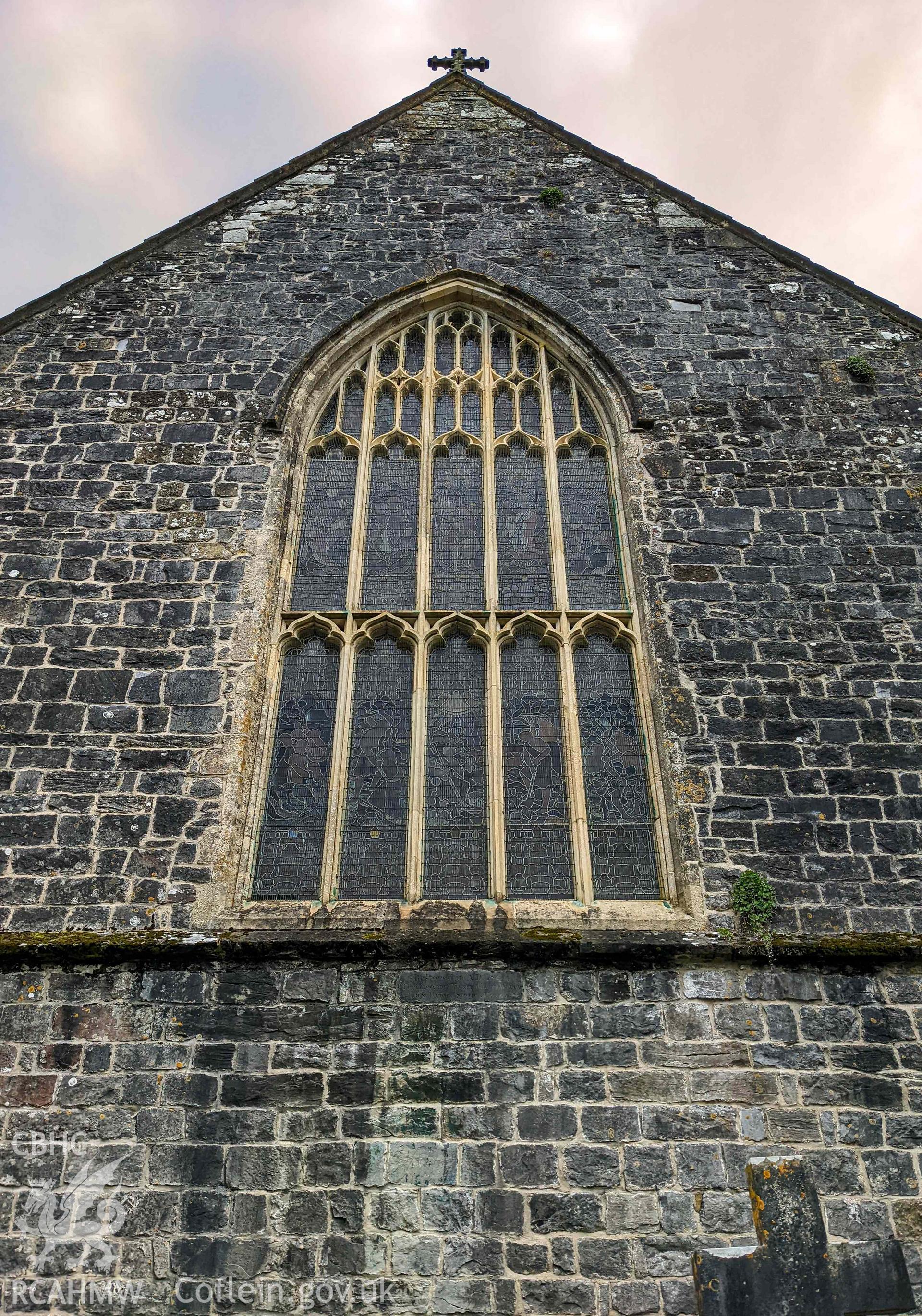 East window exterior