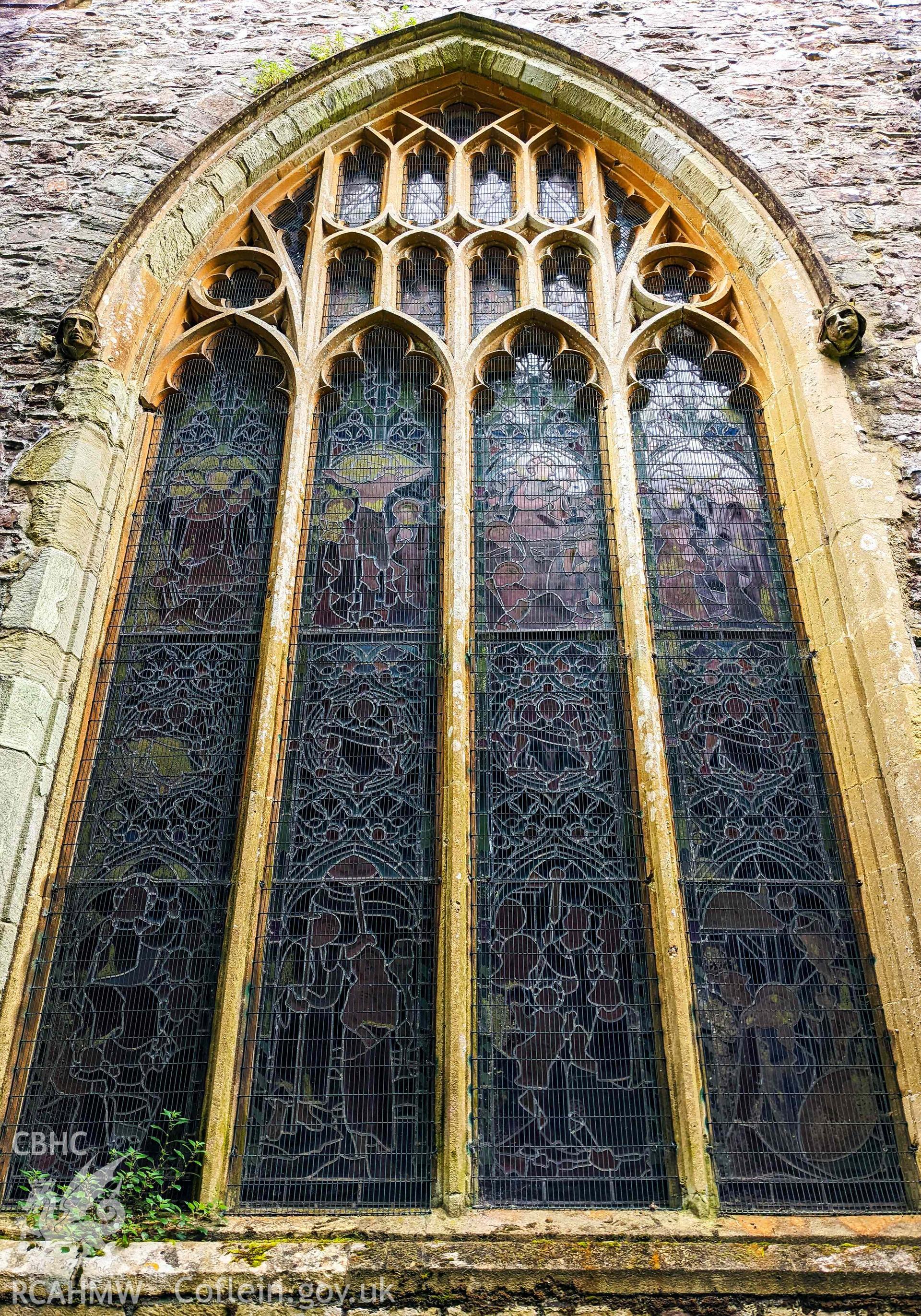 West window exterior