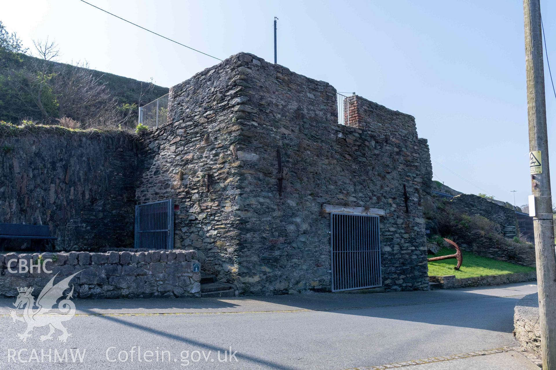 Lime Kiln , Amlwch Harbour. Northeast and northwest faces.