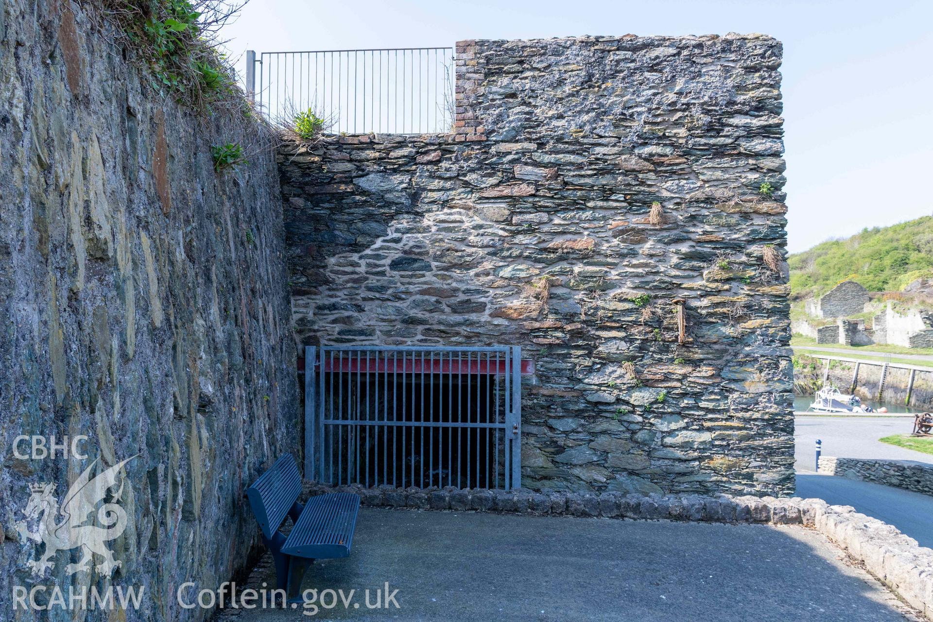 Lime Kiln , Amlwch Harbour. Northeast face.