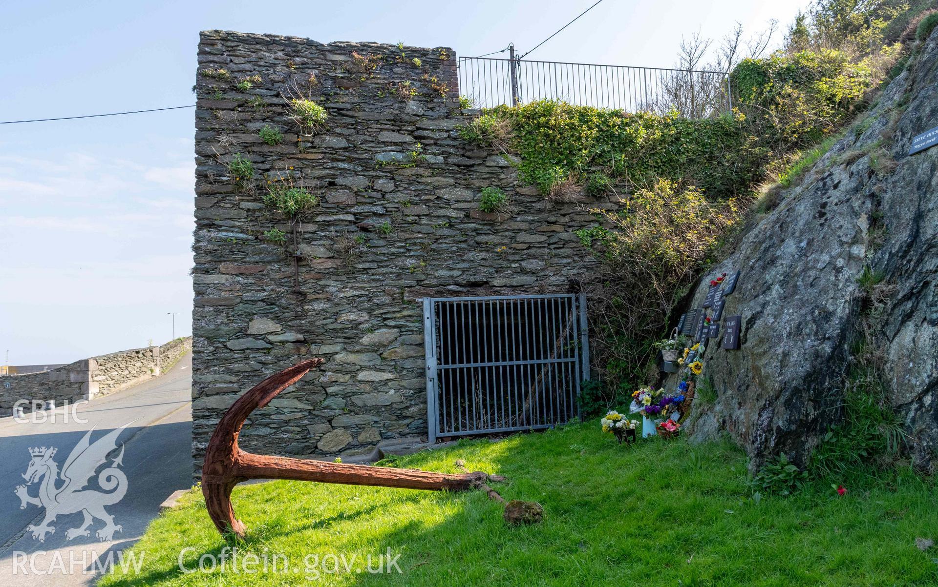 Lime Kiln , Amlwch Harbour. Southwest face.