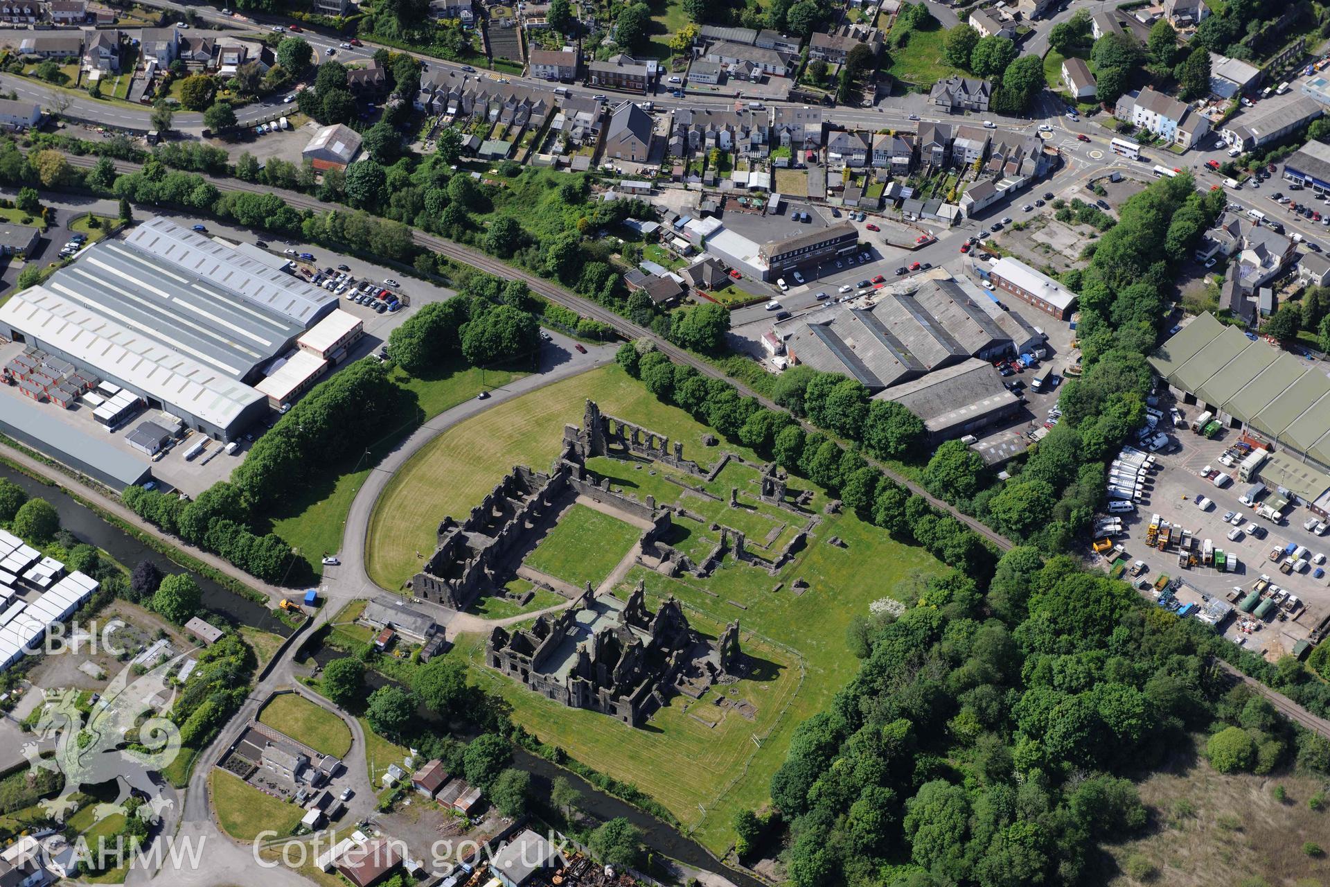 RCAHMW Colour Oblique Digital Aerial Photographs: Neath Abbey
