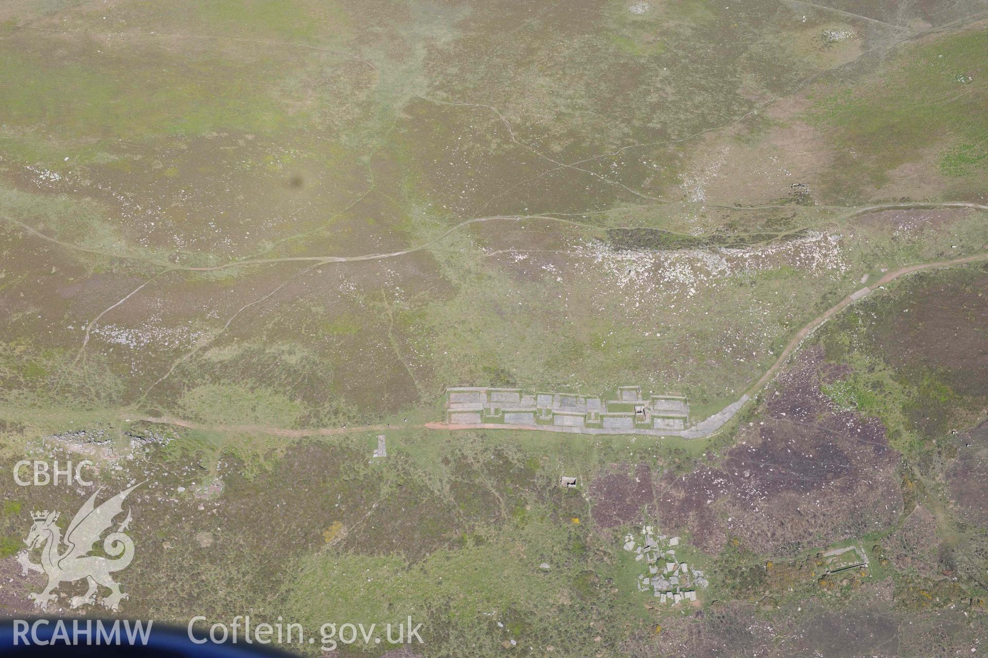 RCAHMW Colour Oblique Digital Aerial Photographs: Rhossili Down radar station