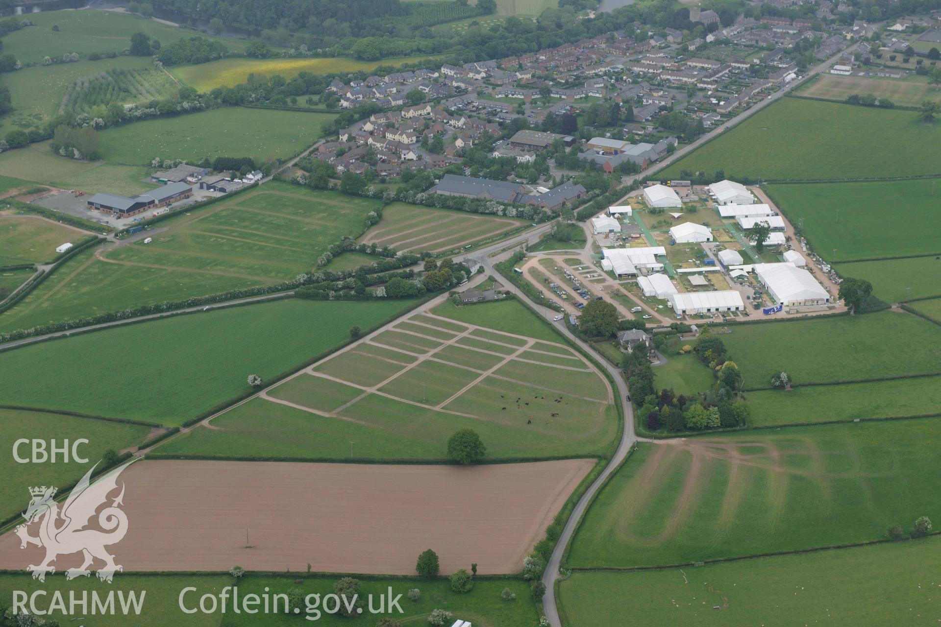 RCAHMW Colour Oblique Digital Aerial Photographs: Hay Festival site