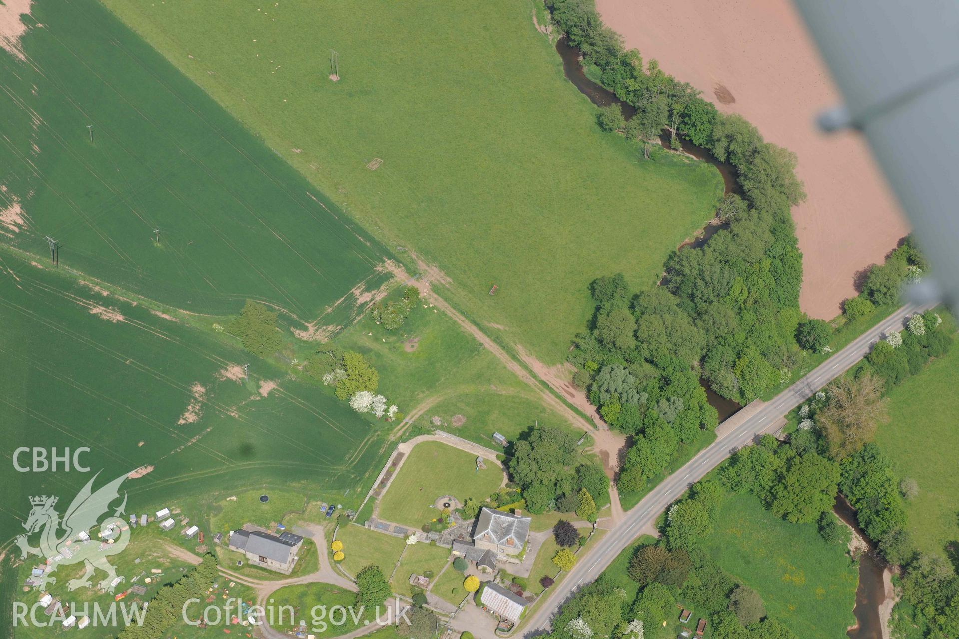 RCAHMW Colour Oblique Digital Aerial Photographs: Pipton Mound