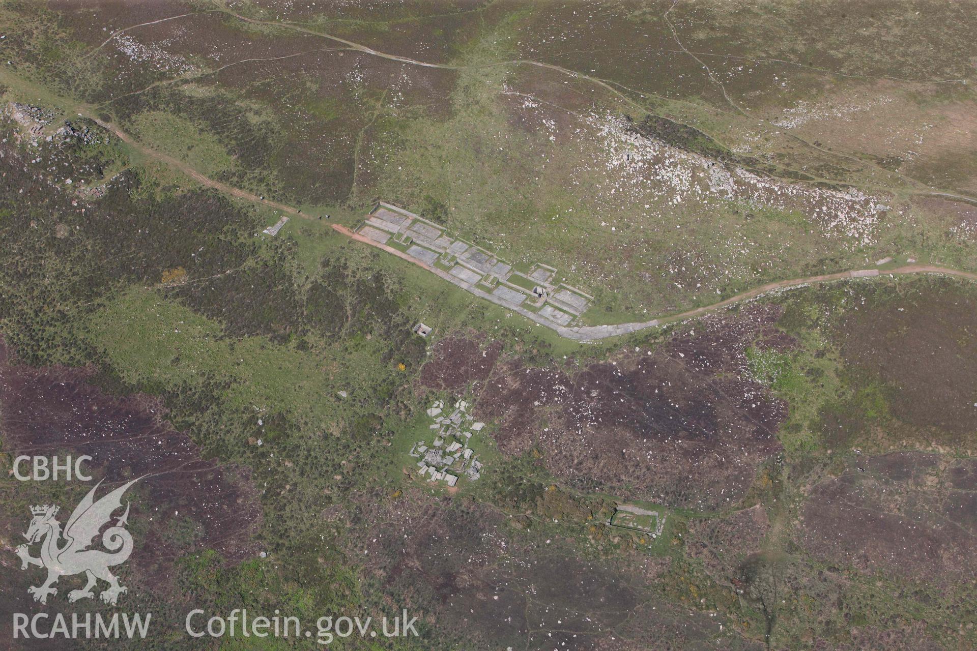 RCAHMW Colour Oblique Digital Aerial Photographs: Rhossili Down radar station