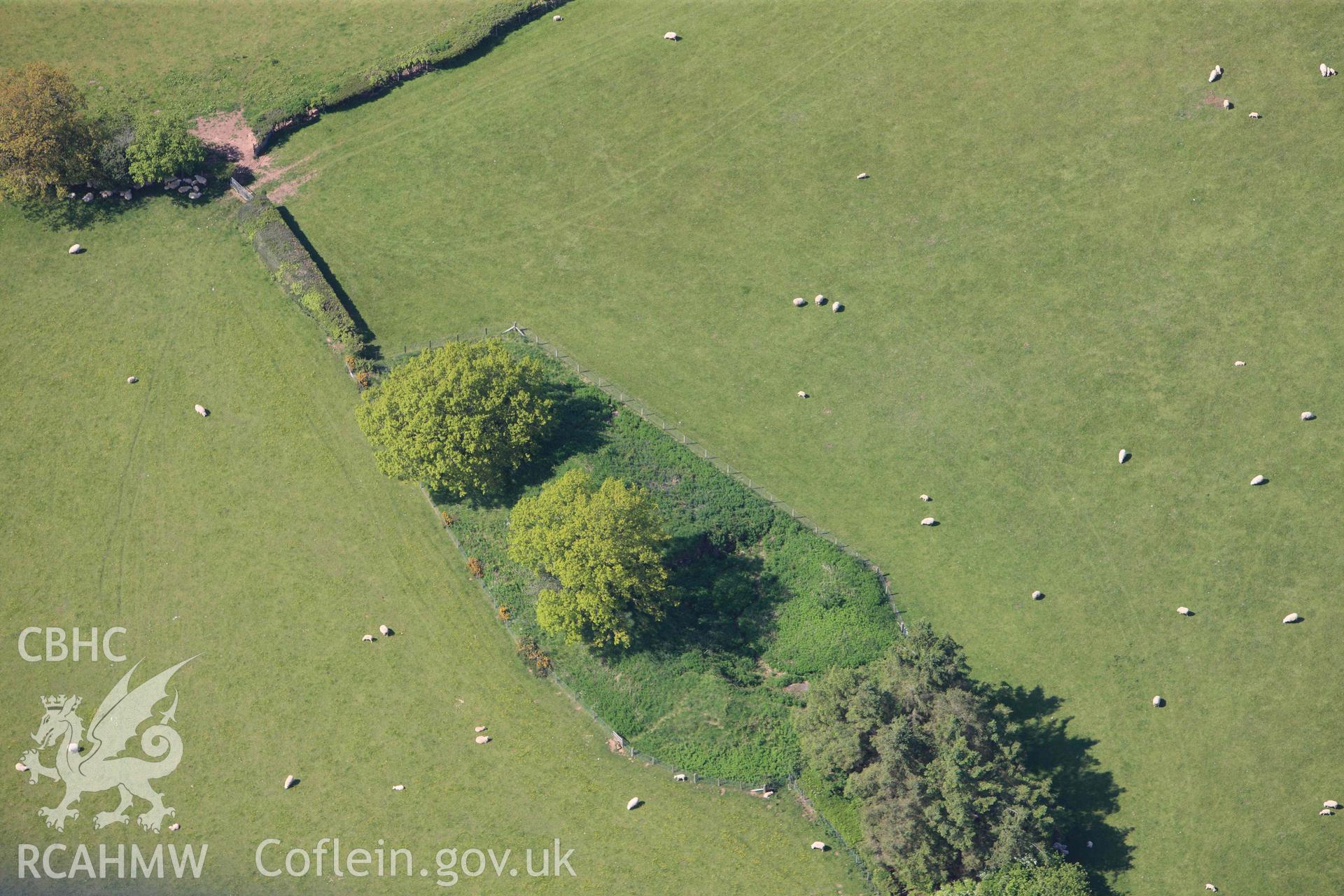 RCAHMW Colour Oblique Digital Aerial Photographs: Penywyrlod long cairn
