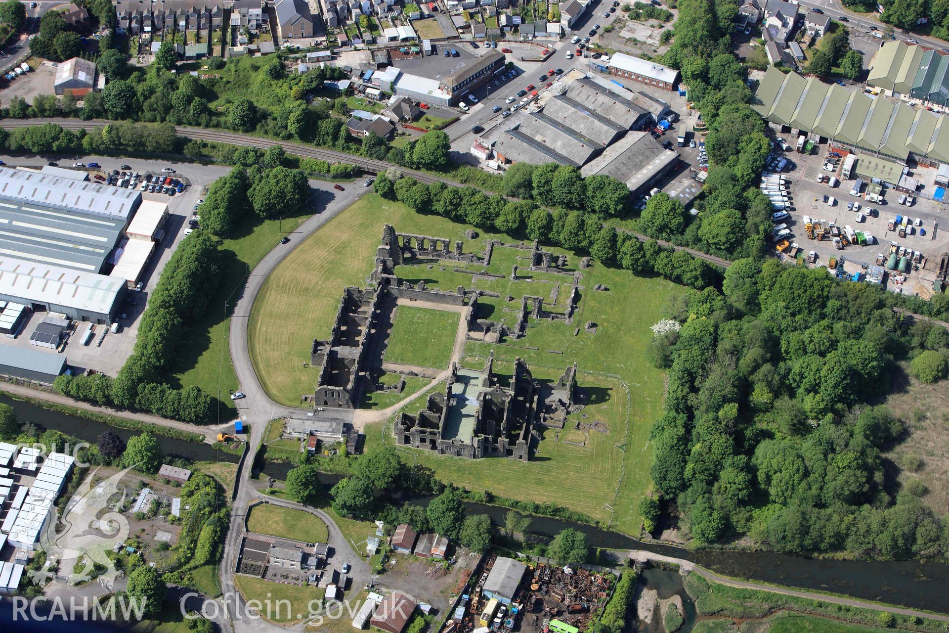RCAHMW Colour Oblique Digital Aerial Photographs: Neath Abbey