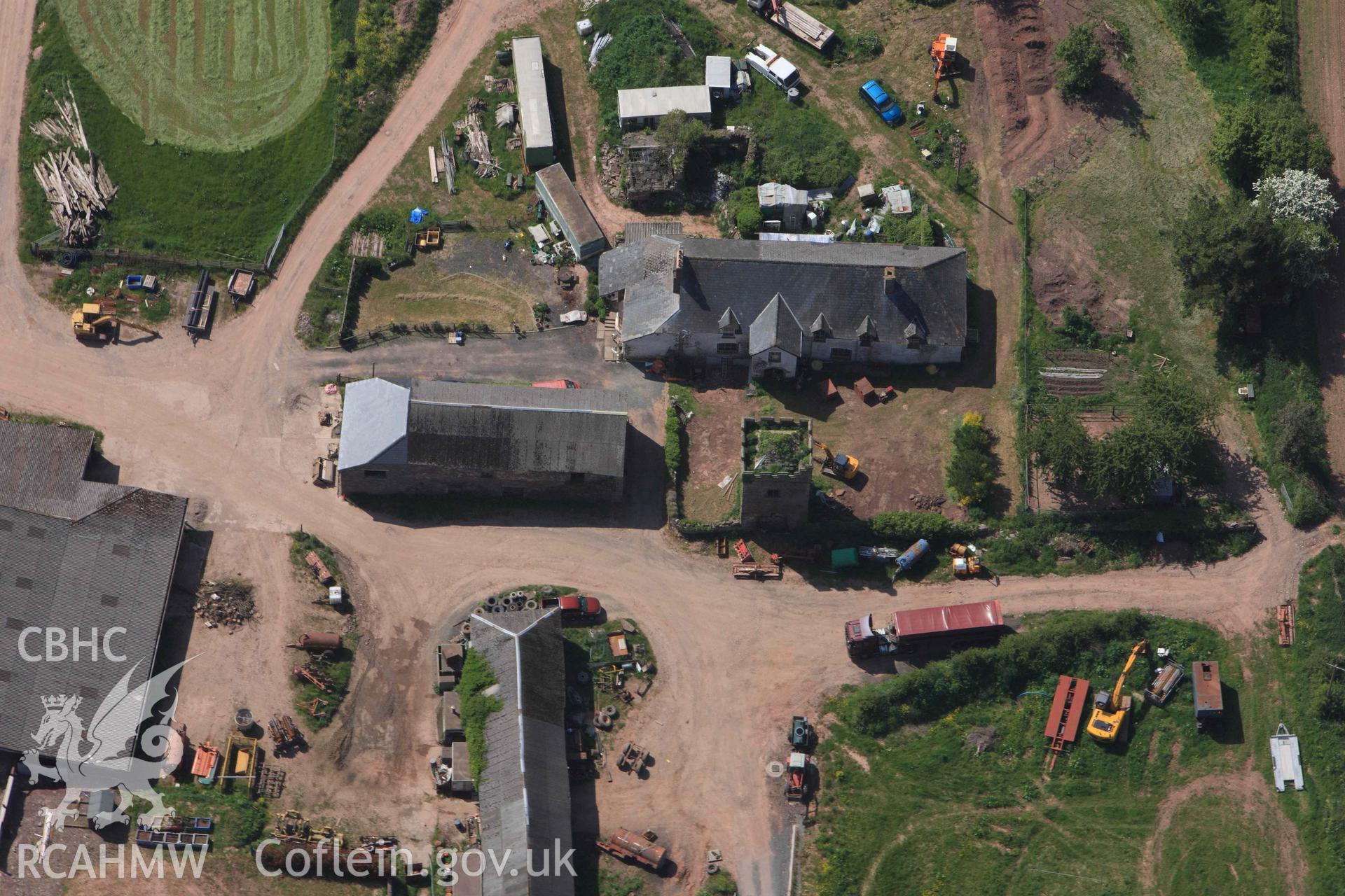 RCAHMW Colour Oblique Digital Aerial Photographs: Great Porthamal tower