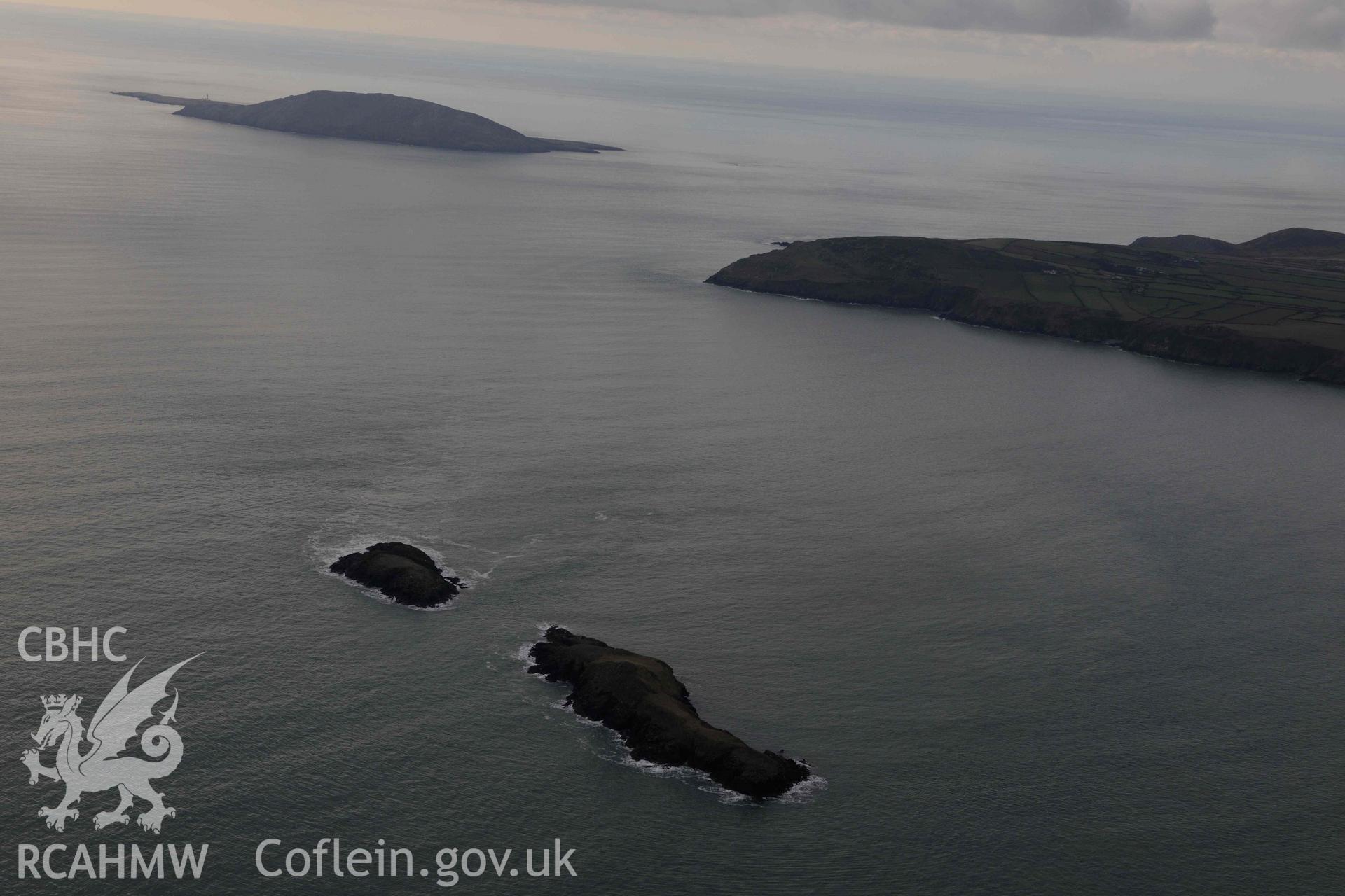 Ynys Gwylan - View of Ynys Gwylan, taken from North-East