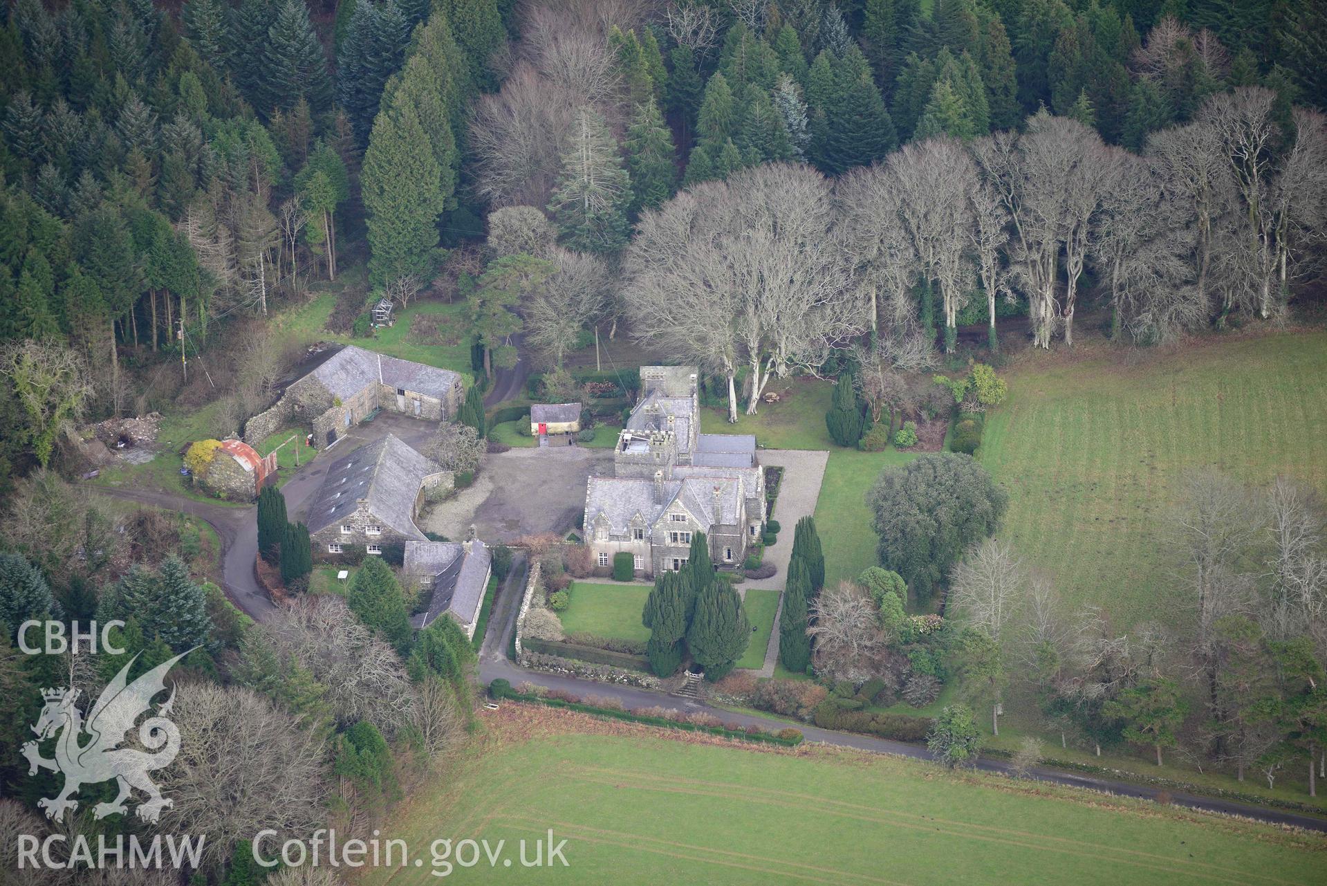 Glasfryn - View of Glasfryn Uchaf, taken from South-West