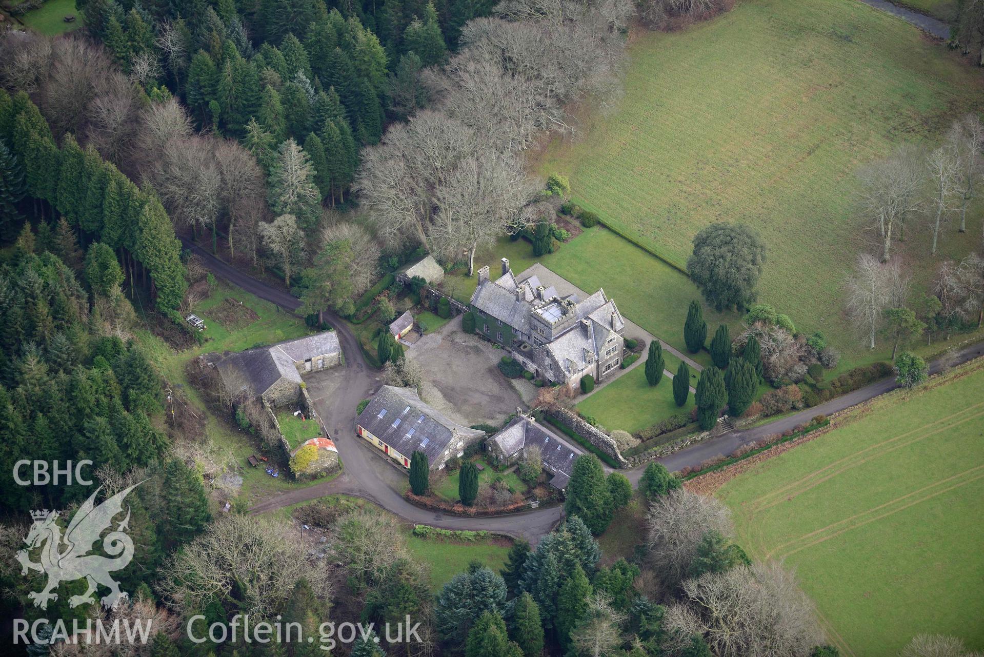 Glasfryn - View of Glasfryn Uchaf, taken from West