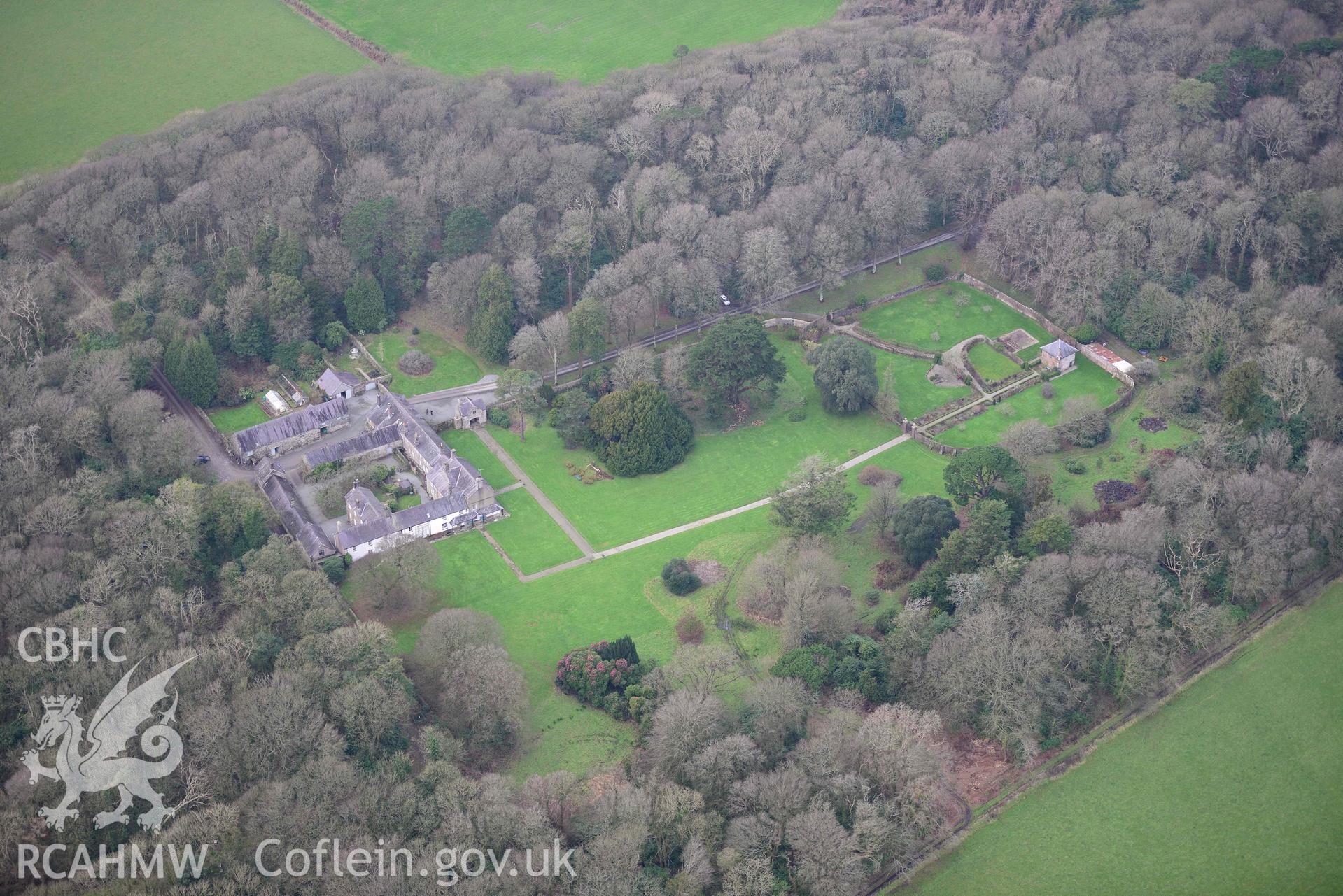 Cefnamlwch - View of Cefnamlwch Gardens and Grounds, taken from South-East