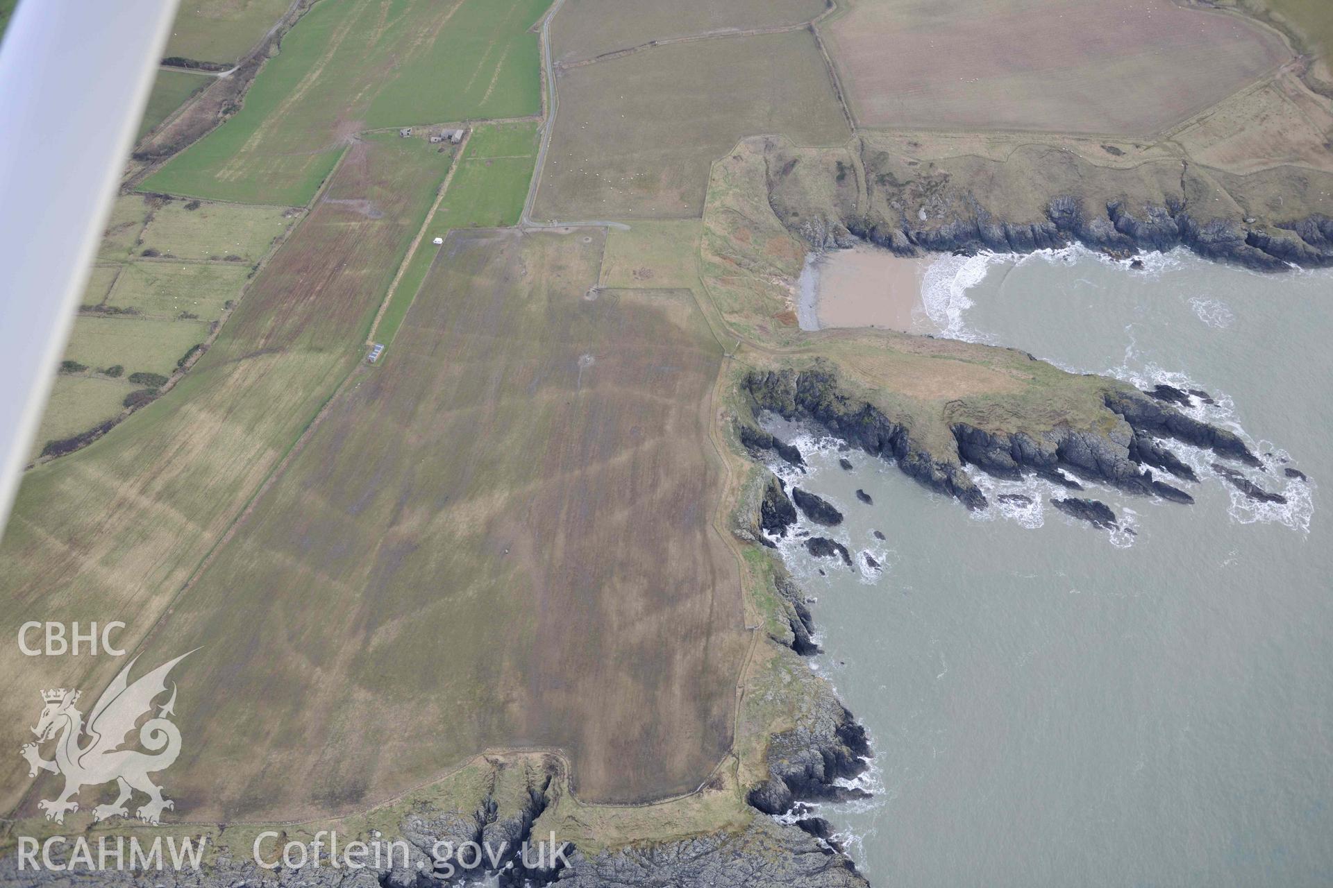 Dinas Promontory Fort - View of the fort, taken from North-West