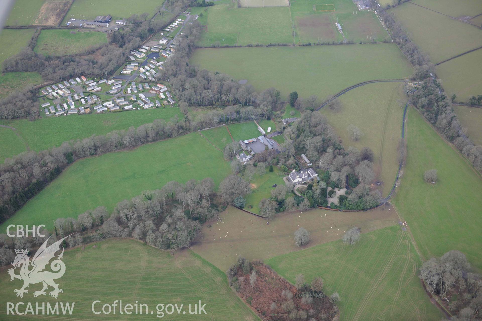 Plas Bodegroes - View of Plas Bodegroes, taken from South