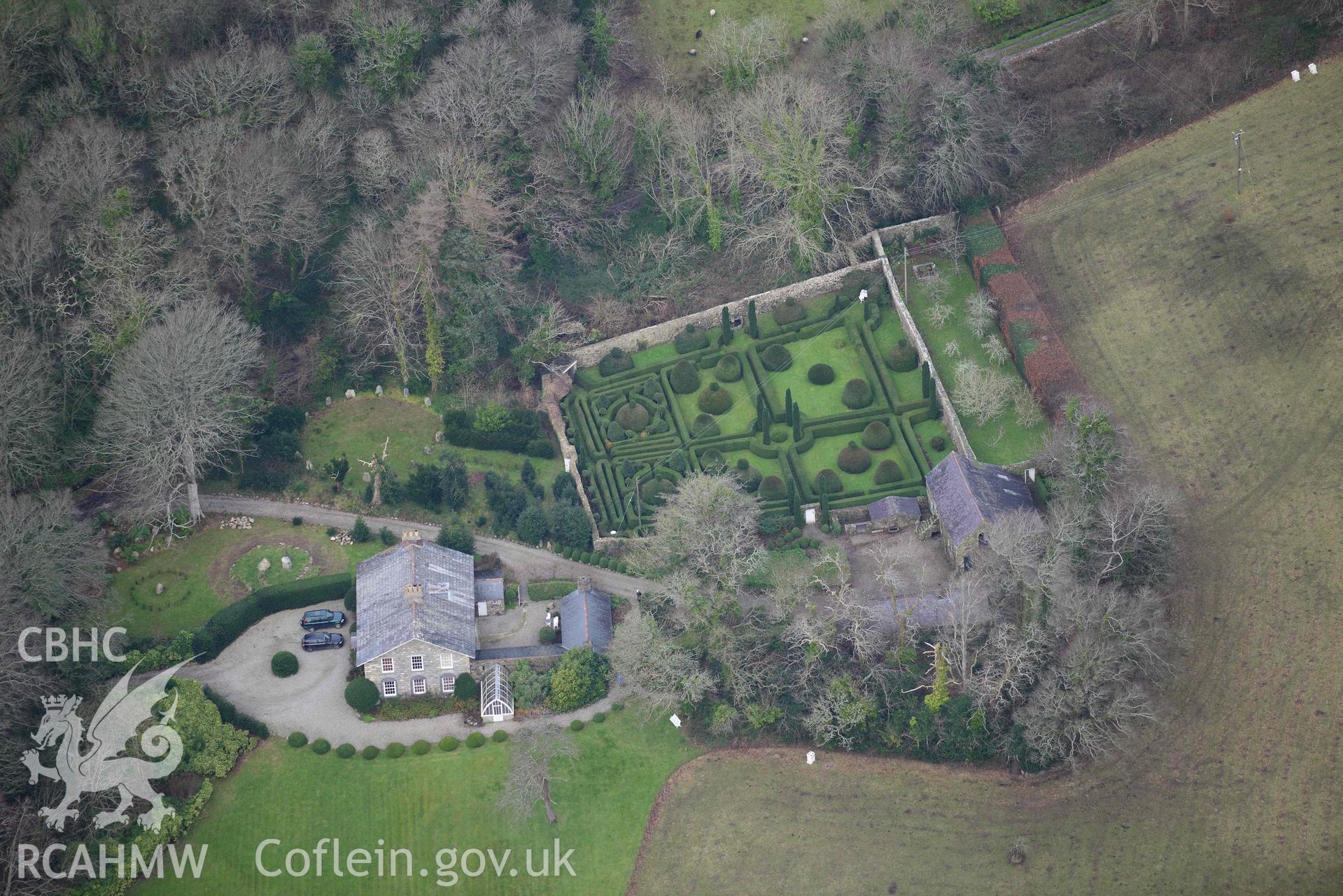 Plas Hendre - View of Plas Hendre, taken from South