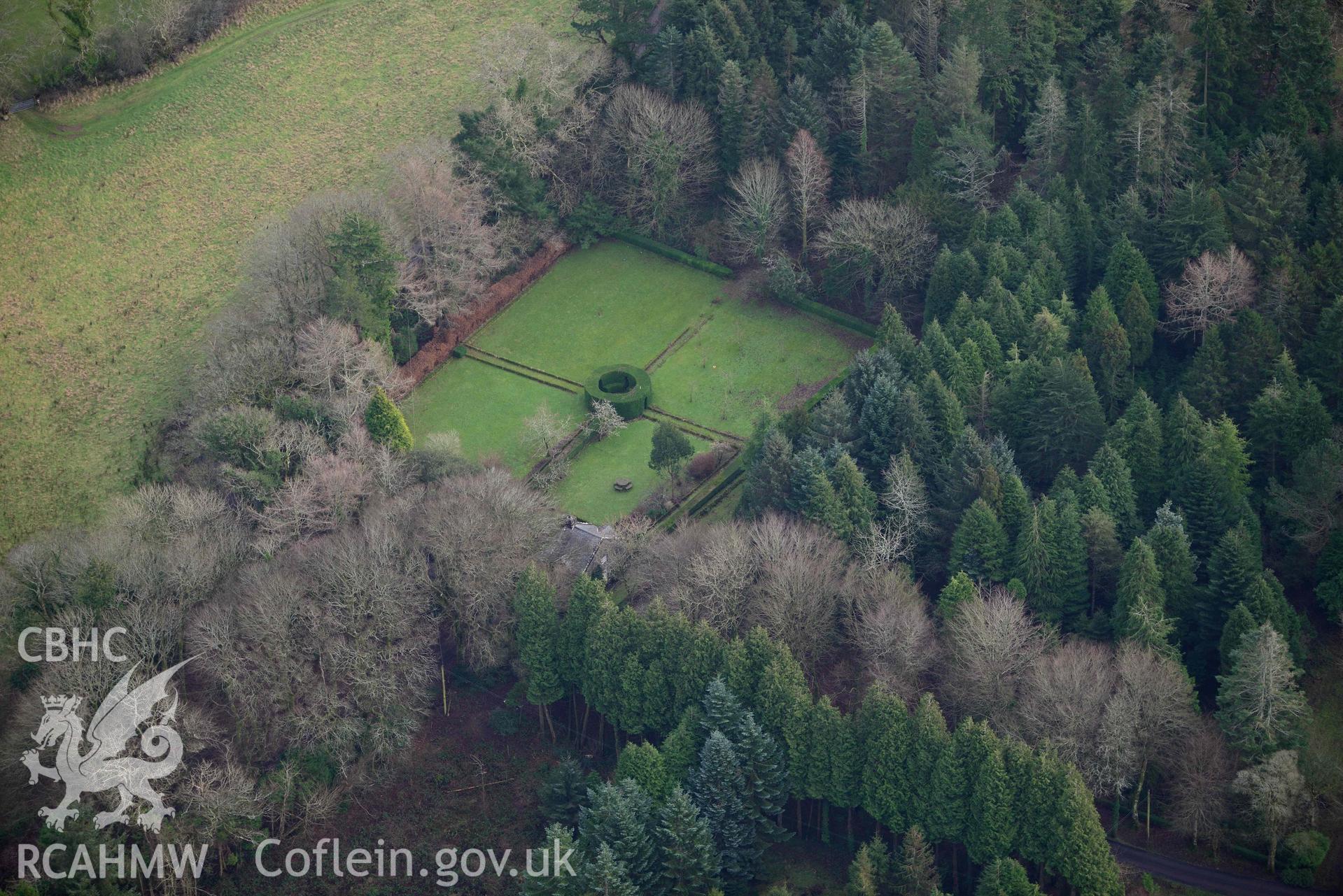 Glasfryn Garden - View of the garden, taken from North-West