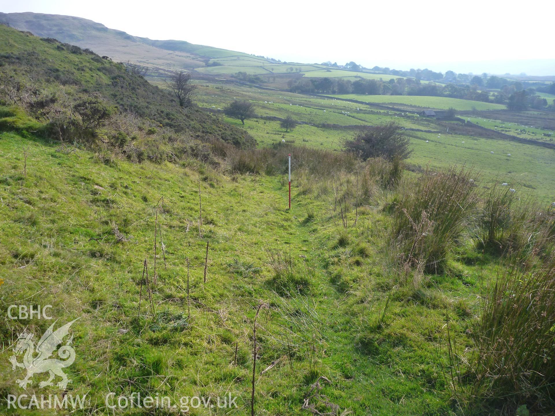 Ffridd Glap Track Way IV, viewed facing south