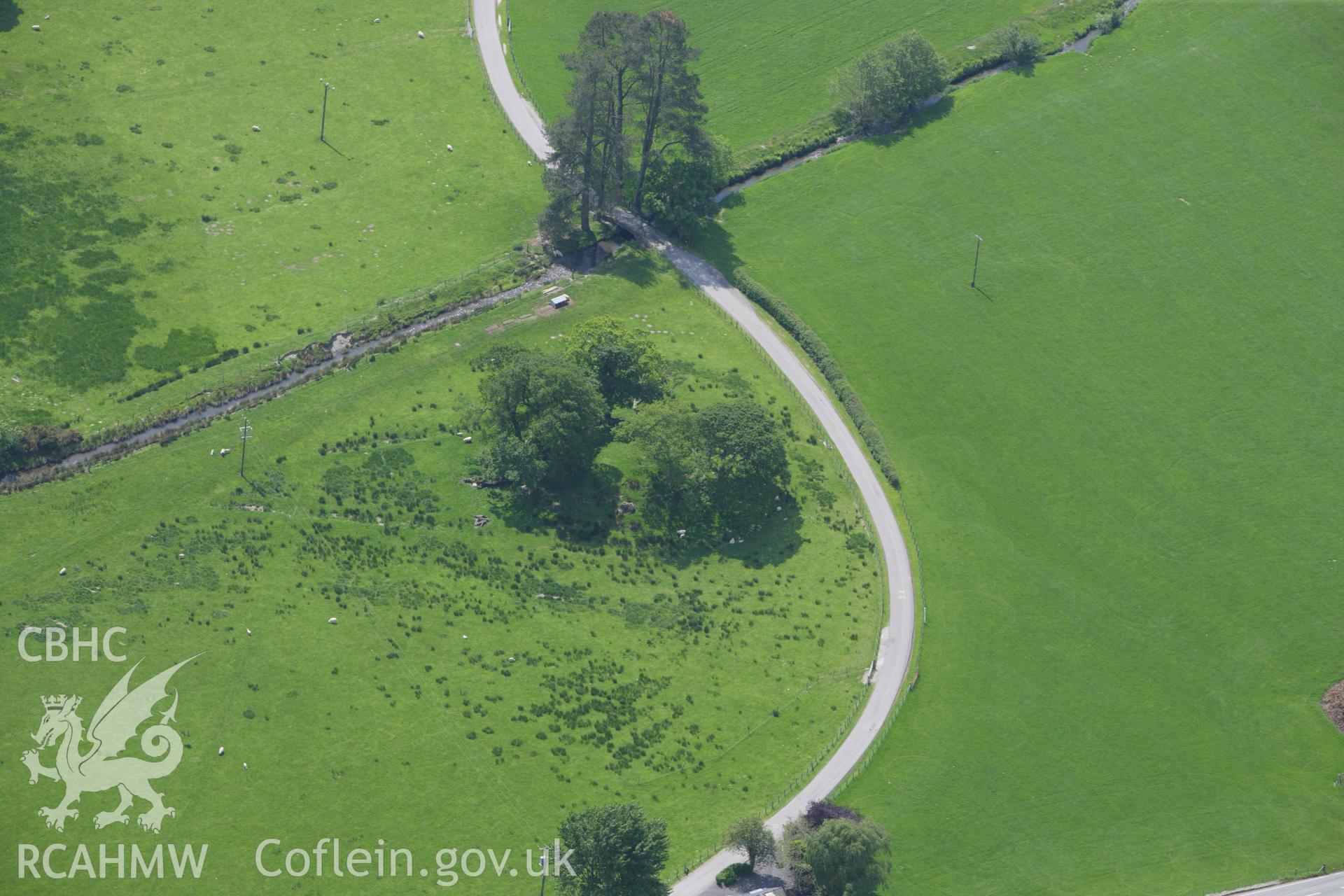 RCAHMW colour oblique aerial photograph of Tomen Las. Taken on 02 June 2009 by Toby Driver