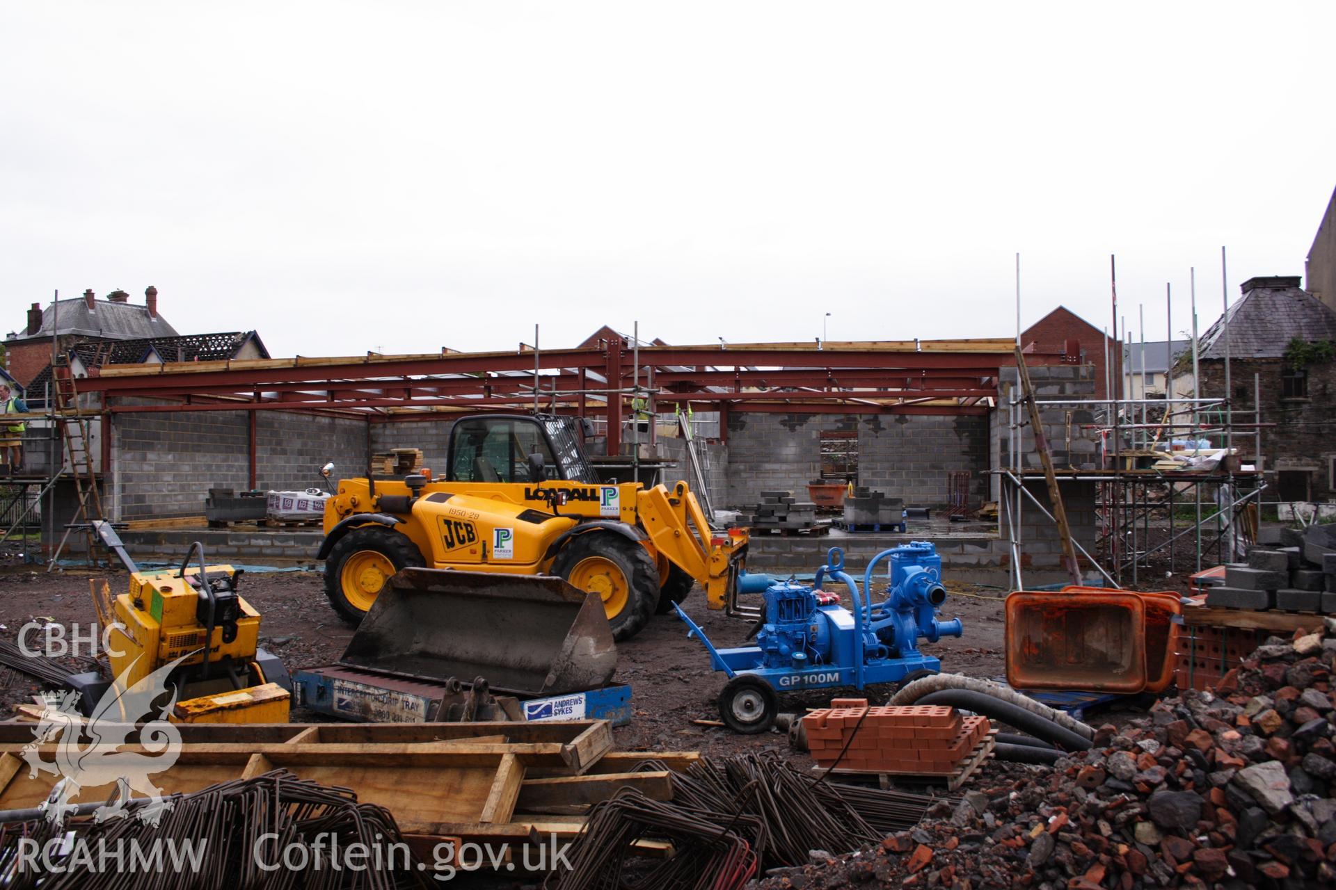 Digital image relating to Buckley Brewery (Llanelli) Archaeological Watching Brief and Building Recording. DAT Project Record Number 61996.