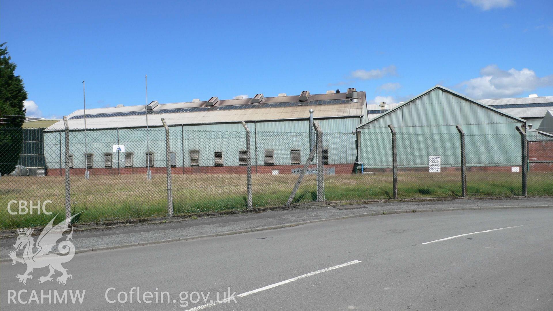 View of Dolgarrog Aluminium Works looking north-east taken by Ken Howarth 2008