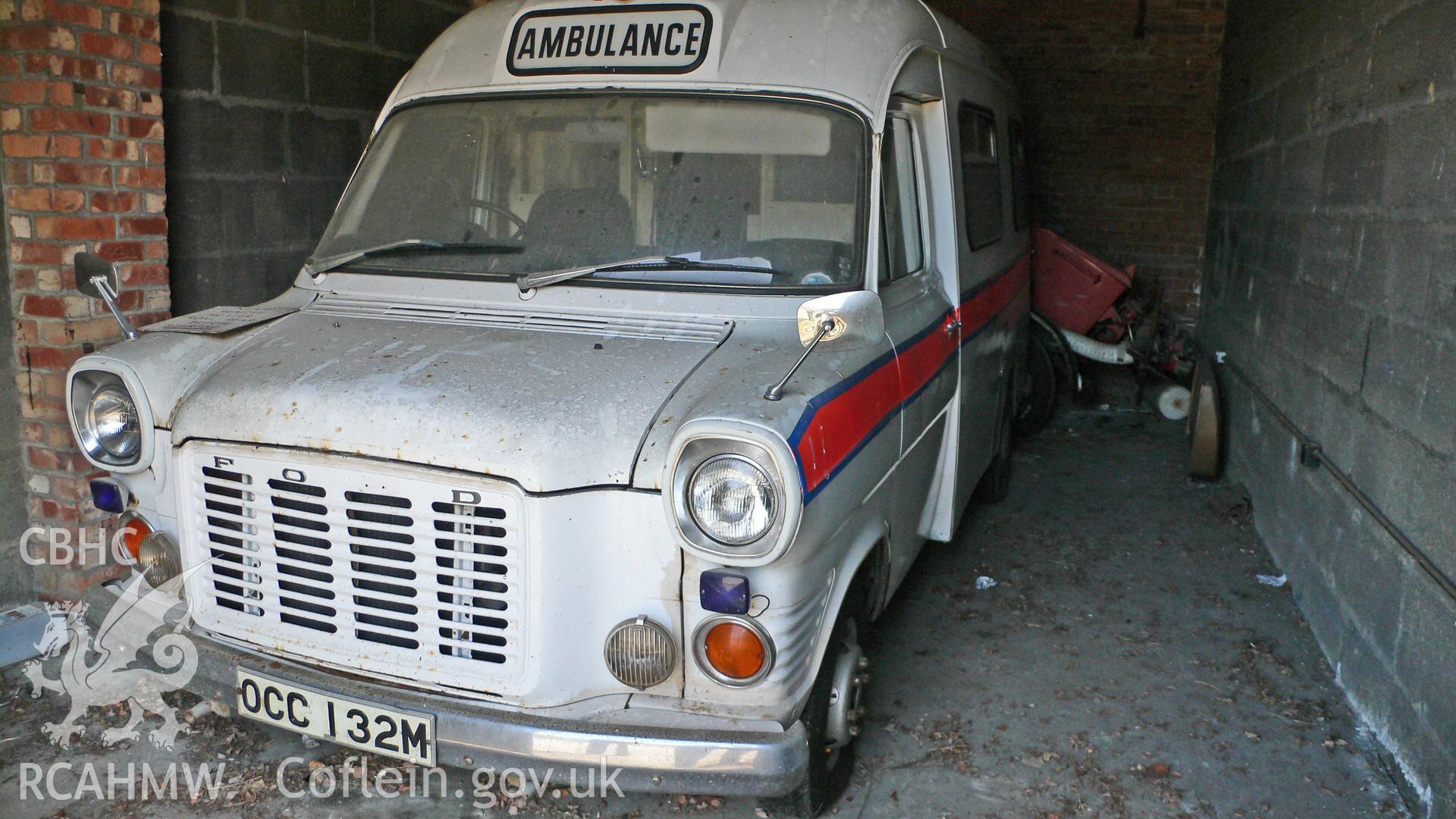 Works ambulance at Dolgarrog Aluminium Works taken by Ken Howarth 2008