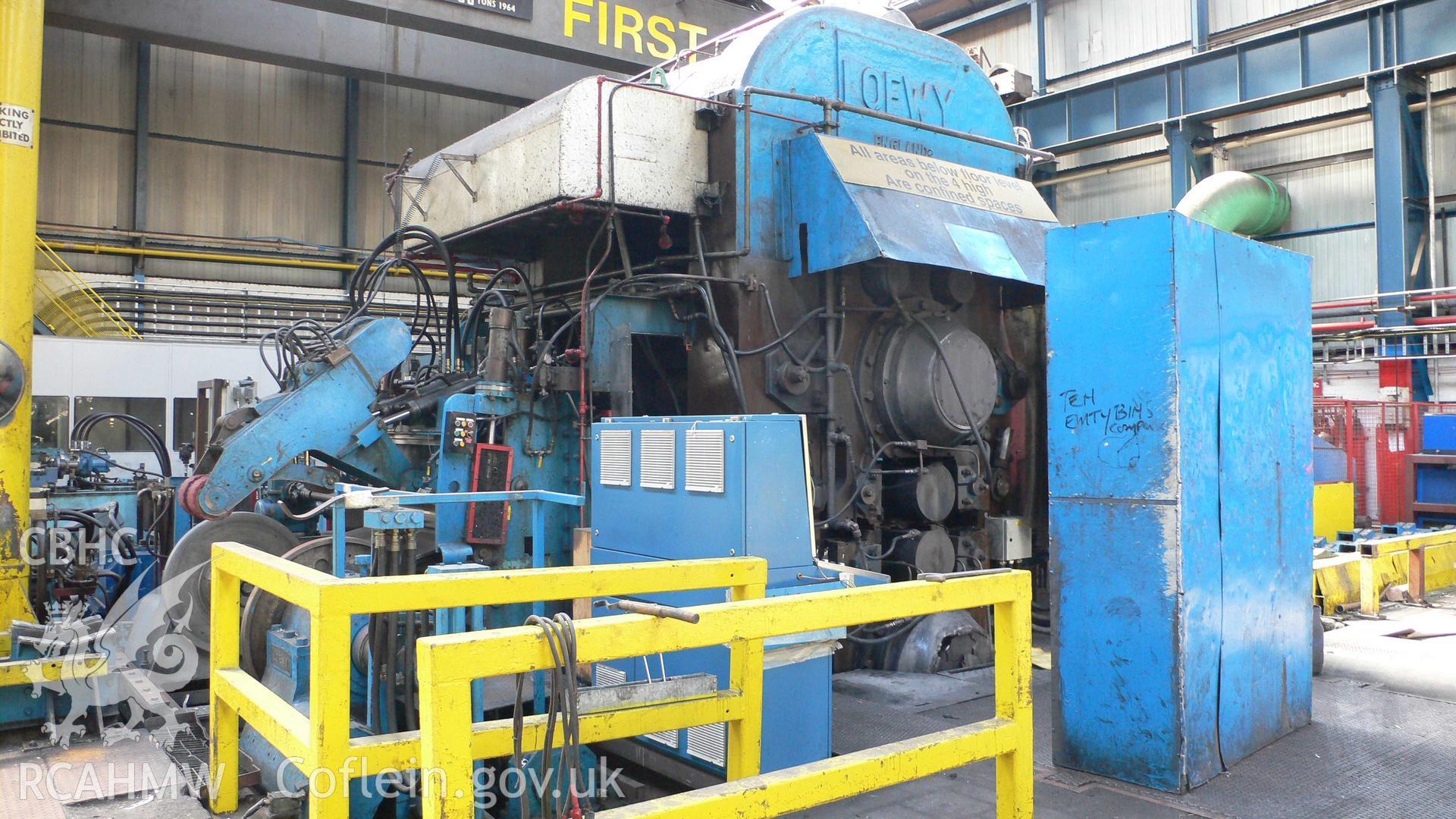 Main rolling mill at Dolgarrog Aluminium Works taken by Ken Howarth 2008