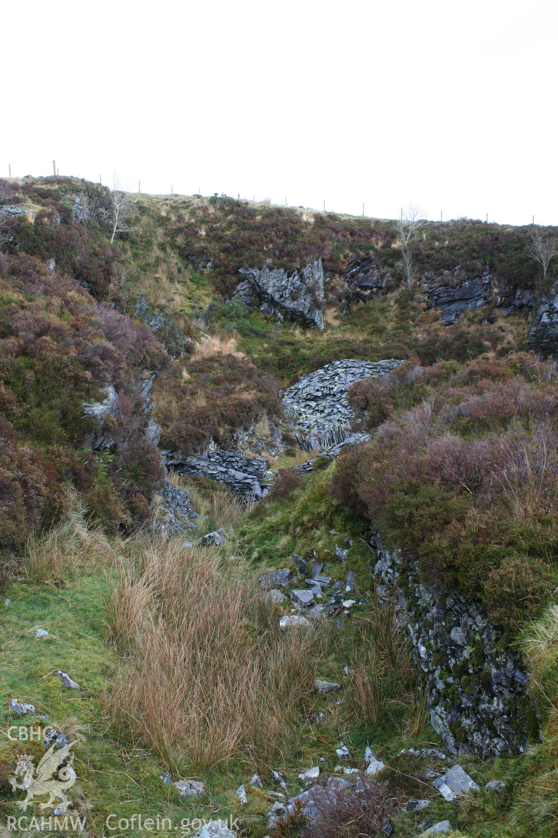 Slate Quarry, looking north