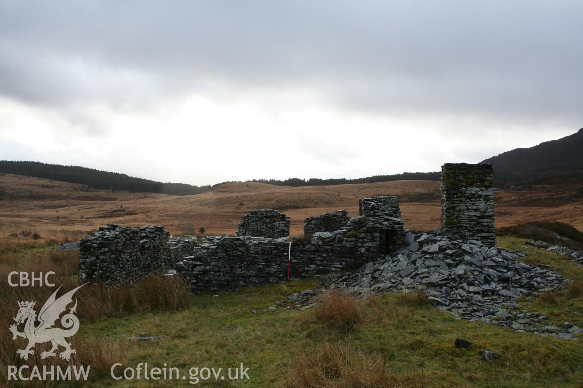 Quarry Structure, looking south