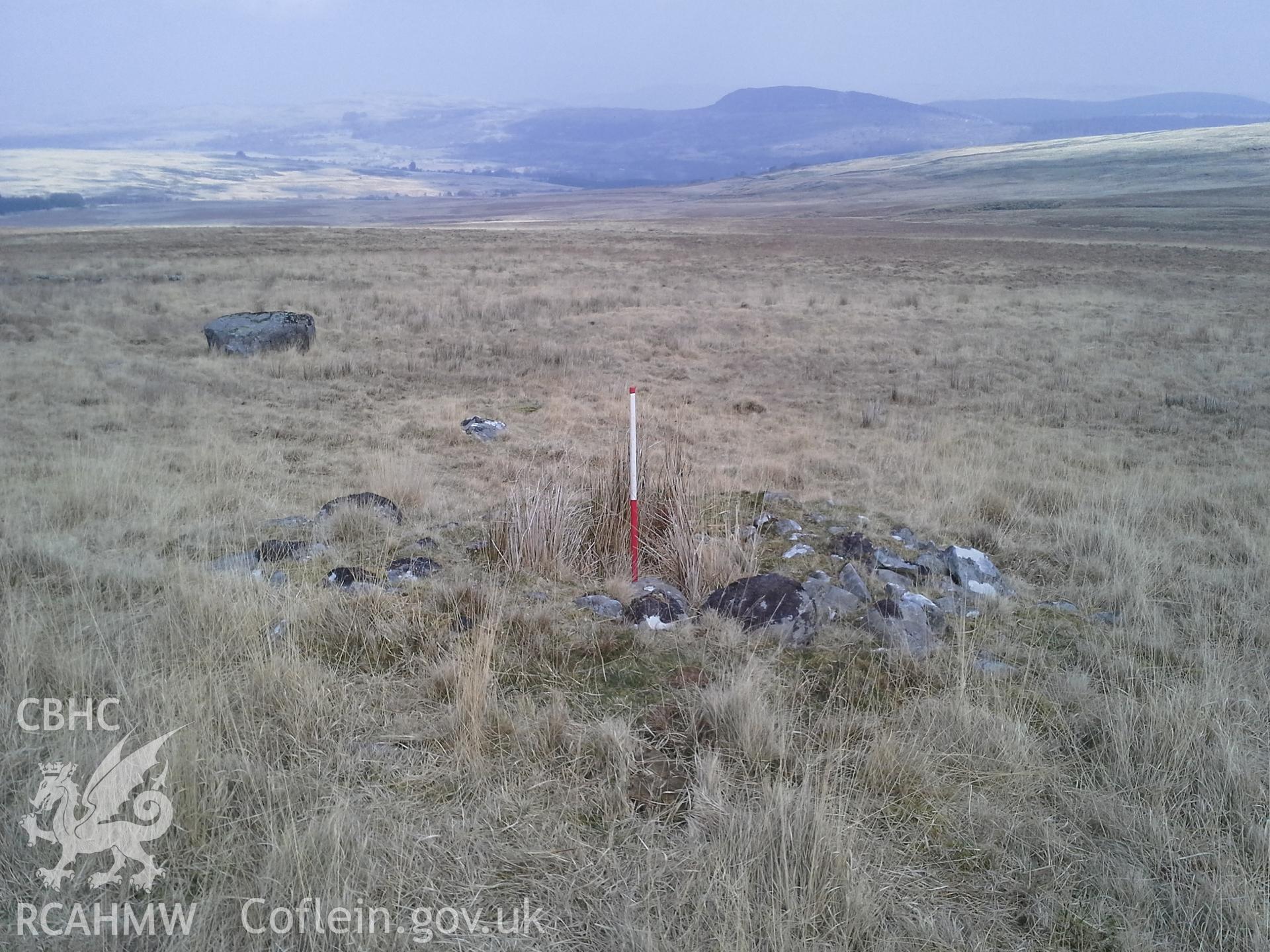 Cairn, looking west